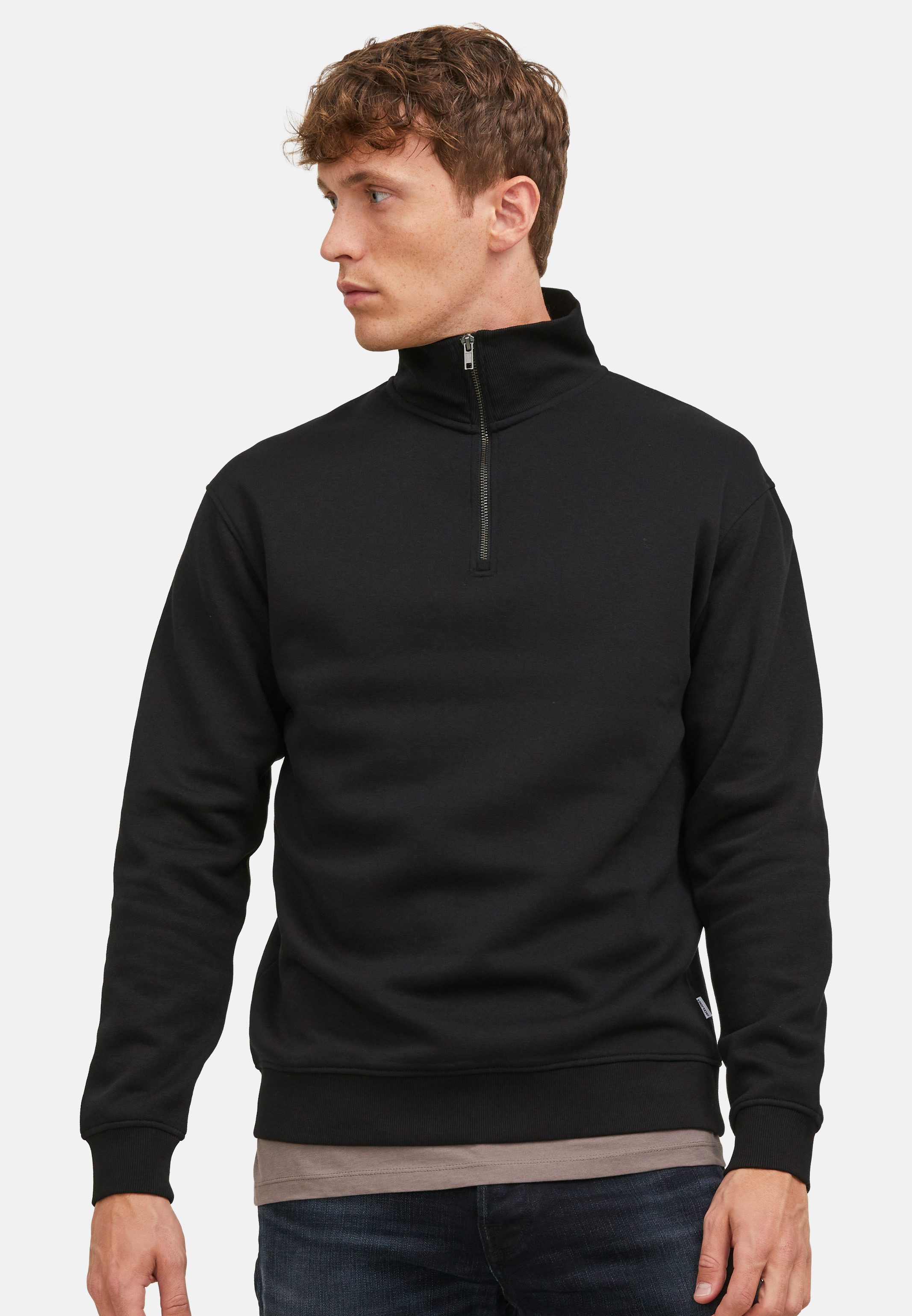 Jack & Jones Sweatshirt 2er Pack Bradley (Spar-Set, 2-tlg) Sweattroyer - Atmungsaktiv - Lockerer Schnitt für hohen Komfort