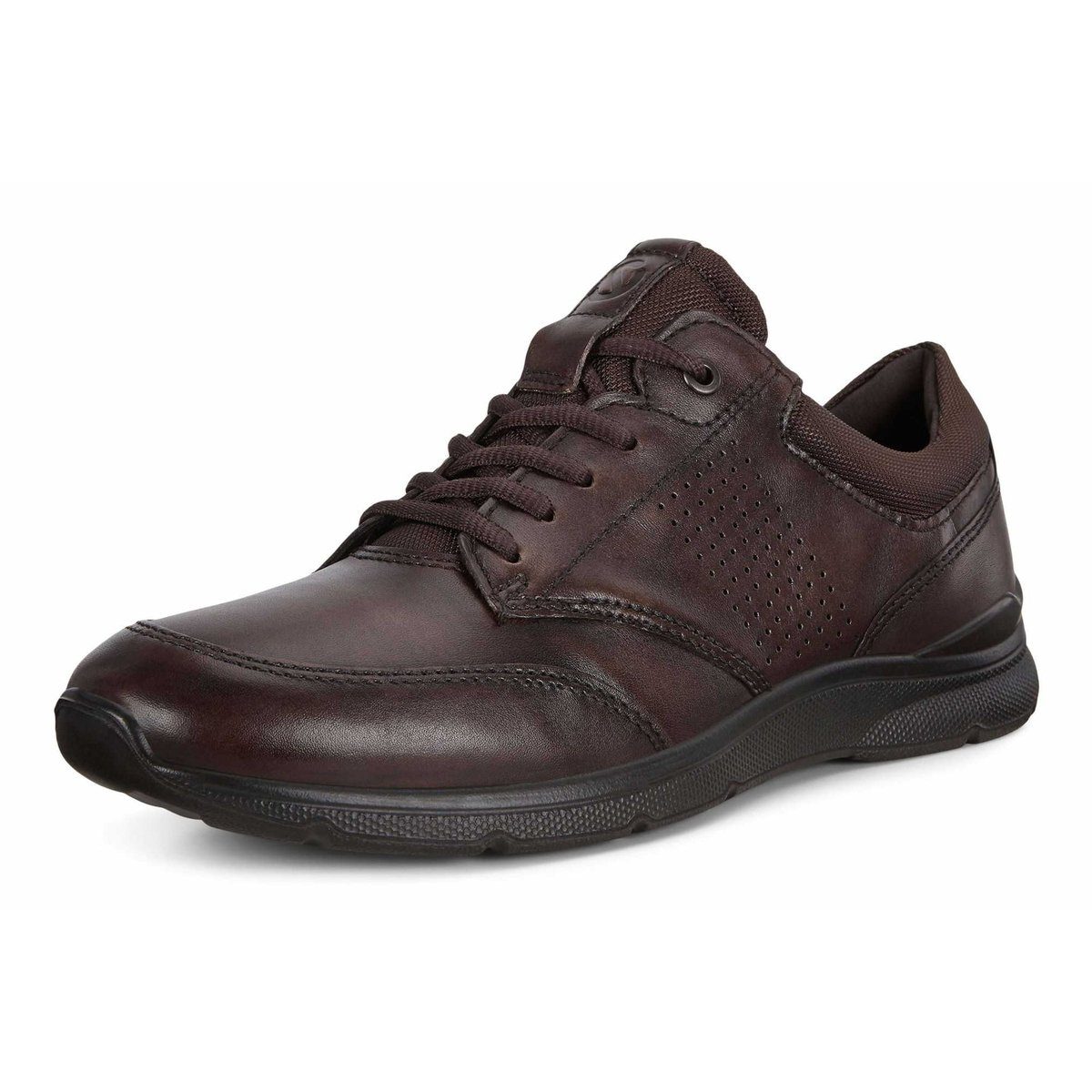 Ecco braun regular fit Schnürschuh (1-tlg)