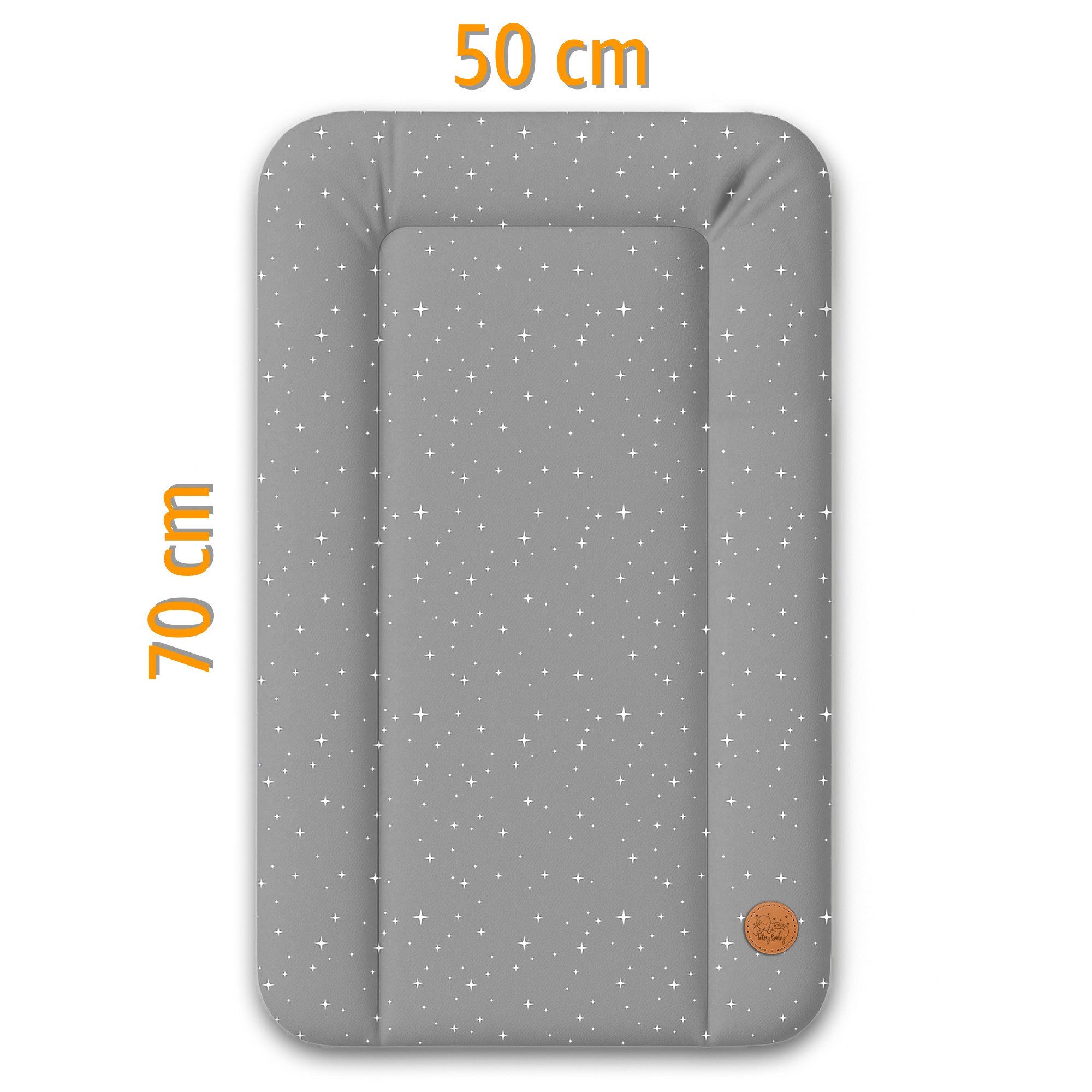 Totsy Baby Wickelauflage Wickelunterlage abwaschbar und wasserdicht - Wickelmatte zum Auflegen