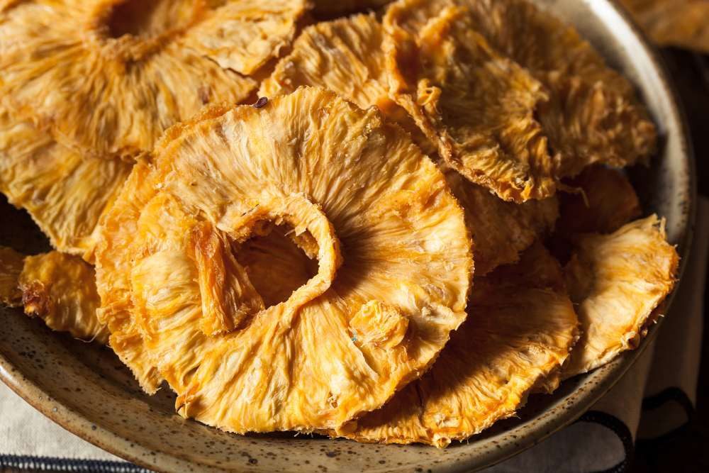 1001 Frucht Trockenfrüchte Getrocknete Ananas naturbelassen