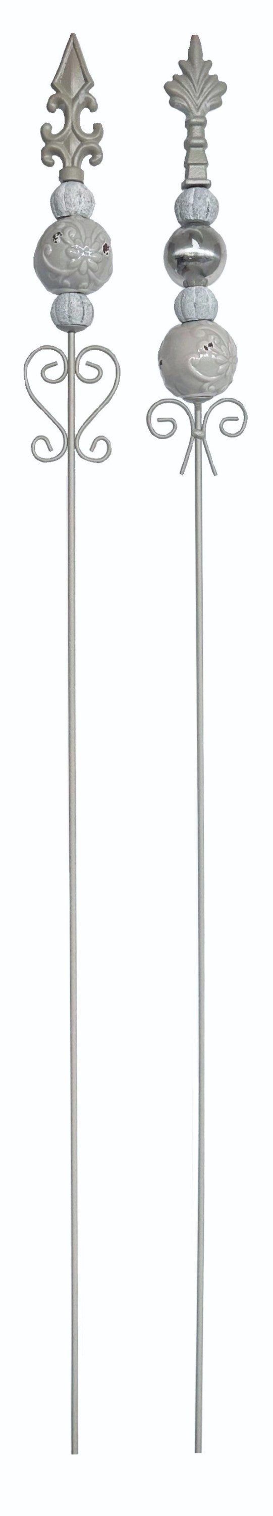 Dragimex Gartenstecker Metall Stecker FRANZÖSISCHE LILIE günstig online kaufen