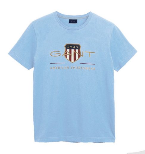 Gant T-Shirt »Herren T-Shirt - D2. ARCHIVE SHIELD, Rundhals,«