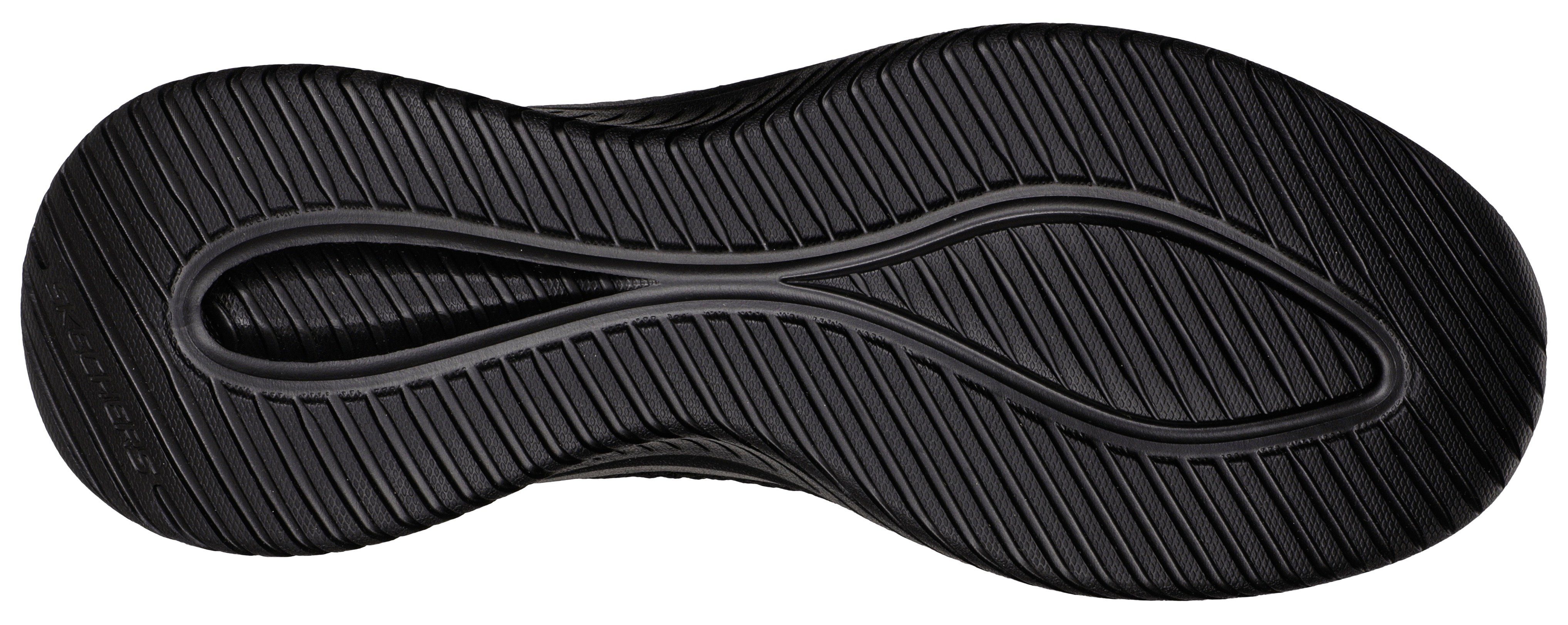 mit 3.0-SMOOTH gepolsterter Innensohle (20203023) FLEX SCHWARZ STEP weich Slip-On ULTRA Skechers Sneaker