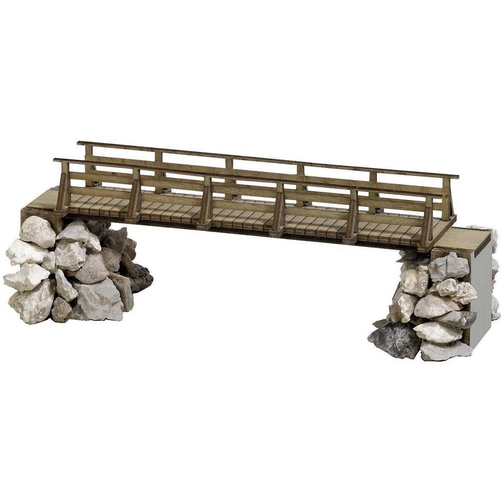 Modelleisenbahn-Brücke H0 Holzbrücke