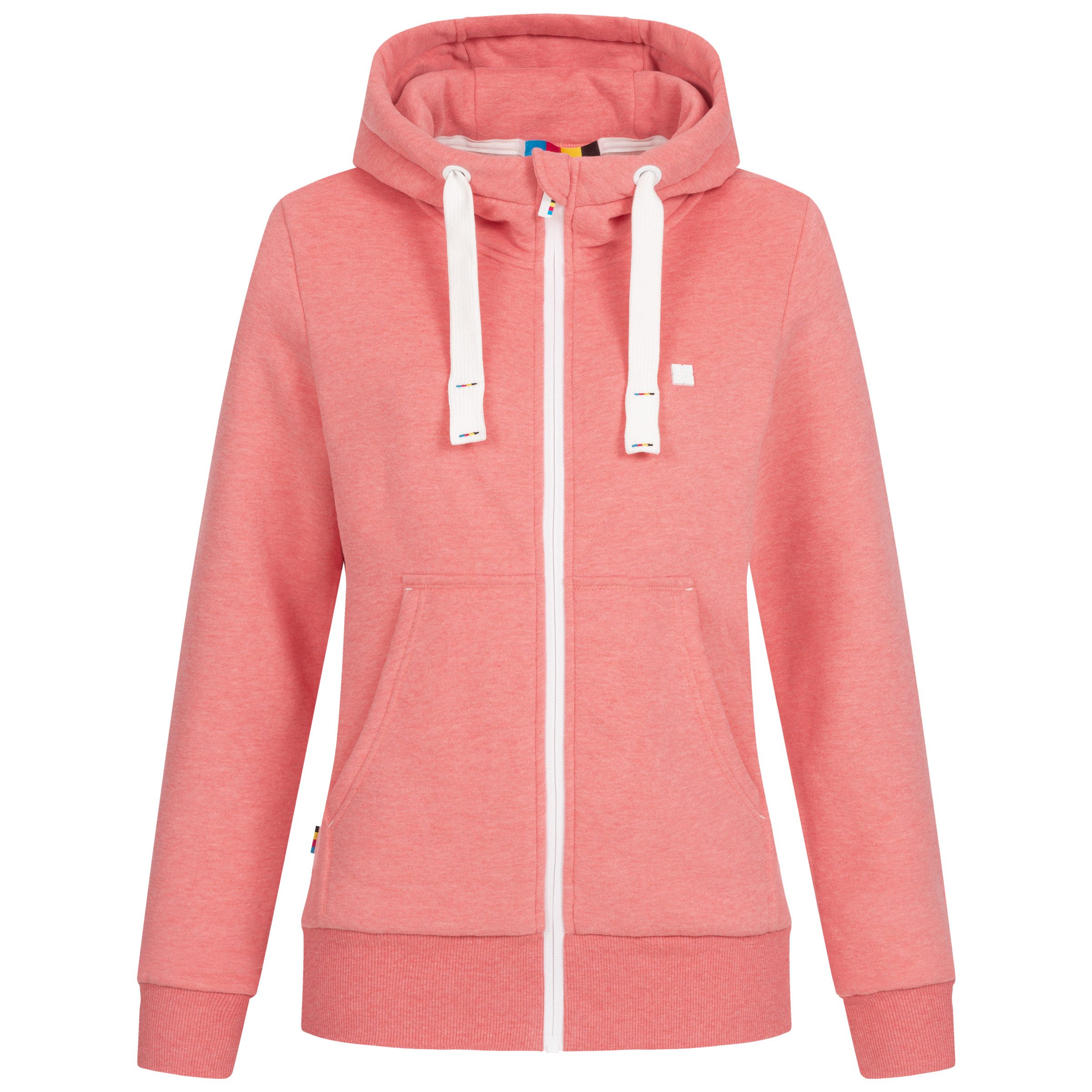 DEPROC Active Funktions-Kapuzensweatjacke FinjaDC Damen Zip-Hoodie OS mit weicher Innenseite