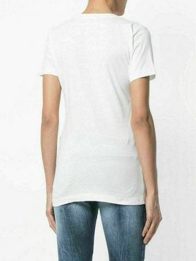 Balmain T-Shirt PIERRE BALMAIN ICONIC OFF-WHITE LOGOSHIRT LOGO BRAND SHIRT T-SHIRT TOP