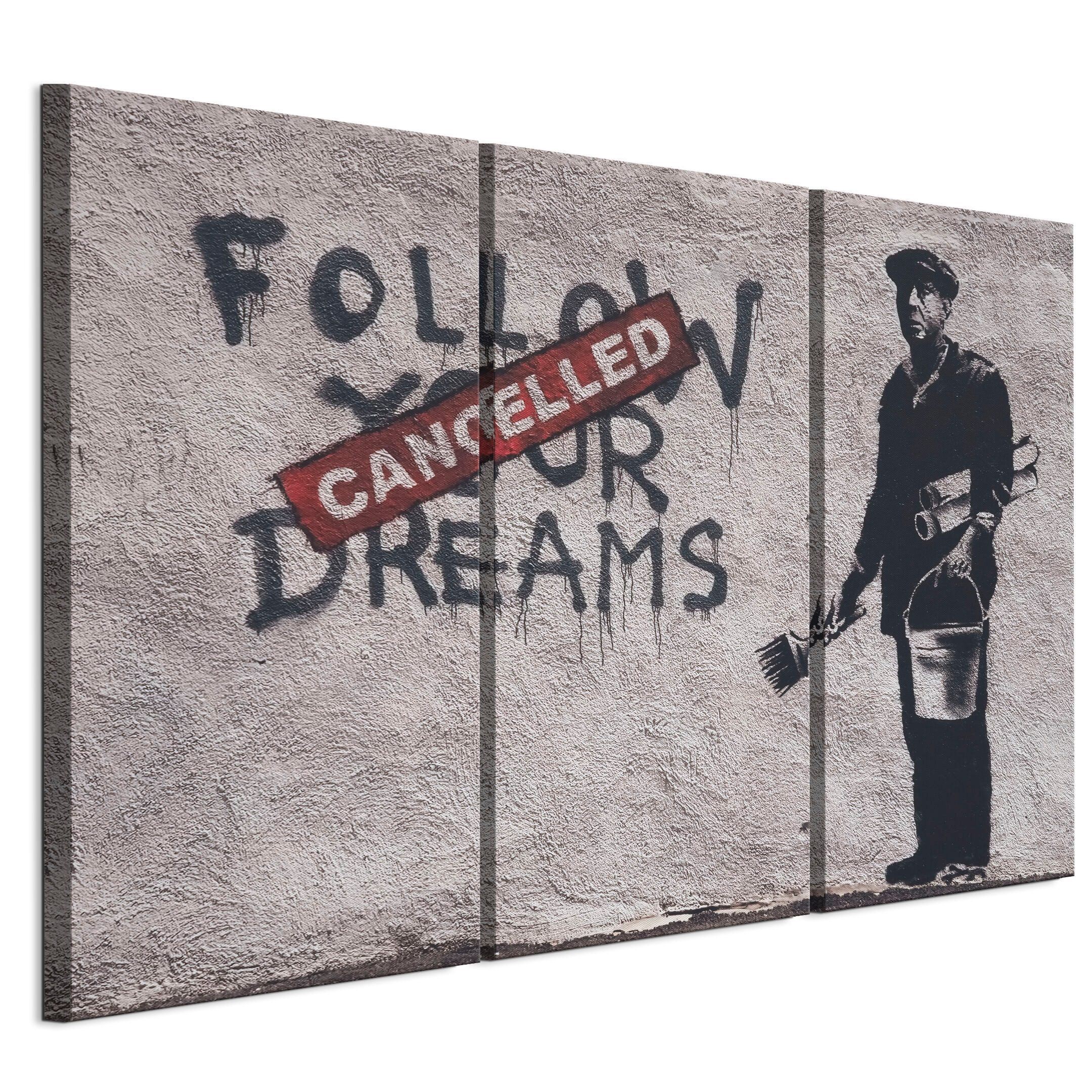 LUMASOUL Leinwandbild Natur Motiv - Wandbilder Holzrahmen - Bilder 90x60 cm günstig online kaufen