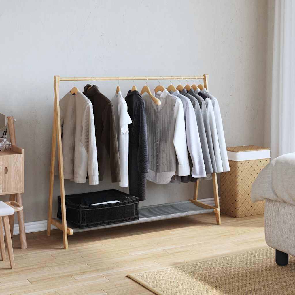 vidaXL Kleiderständer Kleiderständer mit Ablagen 106x34x102 günstig online kaufen