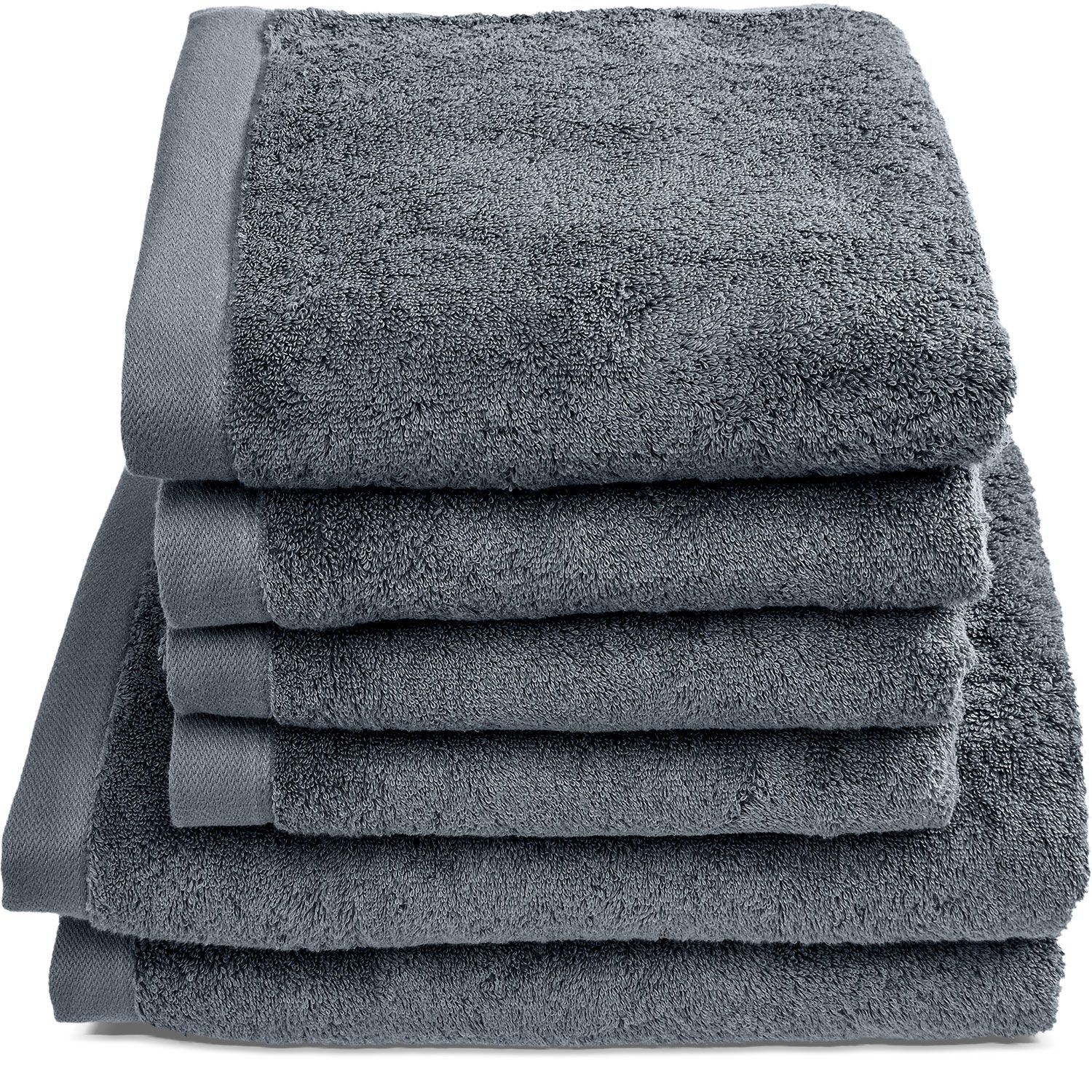 Herzbach Home Handtuch Set Pura, (6-St), günstig online kaufen