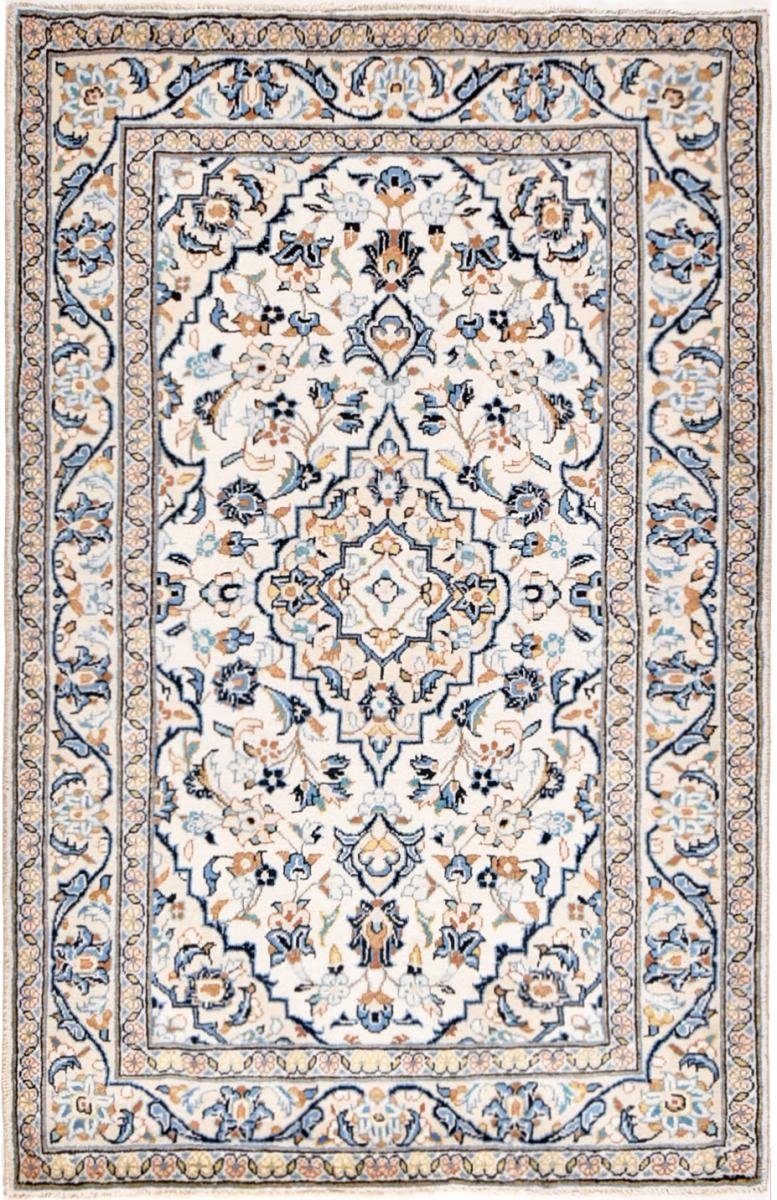 Orientteppich Keshan 97x151 Handgeknüpfter Orientteppich / Perserteppich, Nain Trading, rechteckig, Höhe: 12 mm