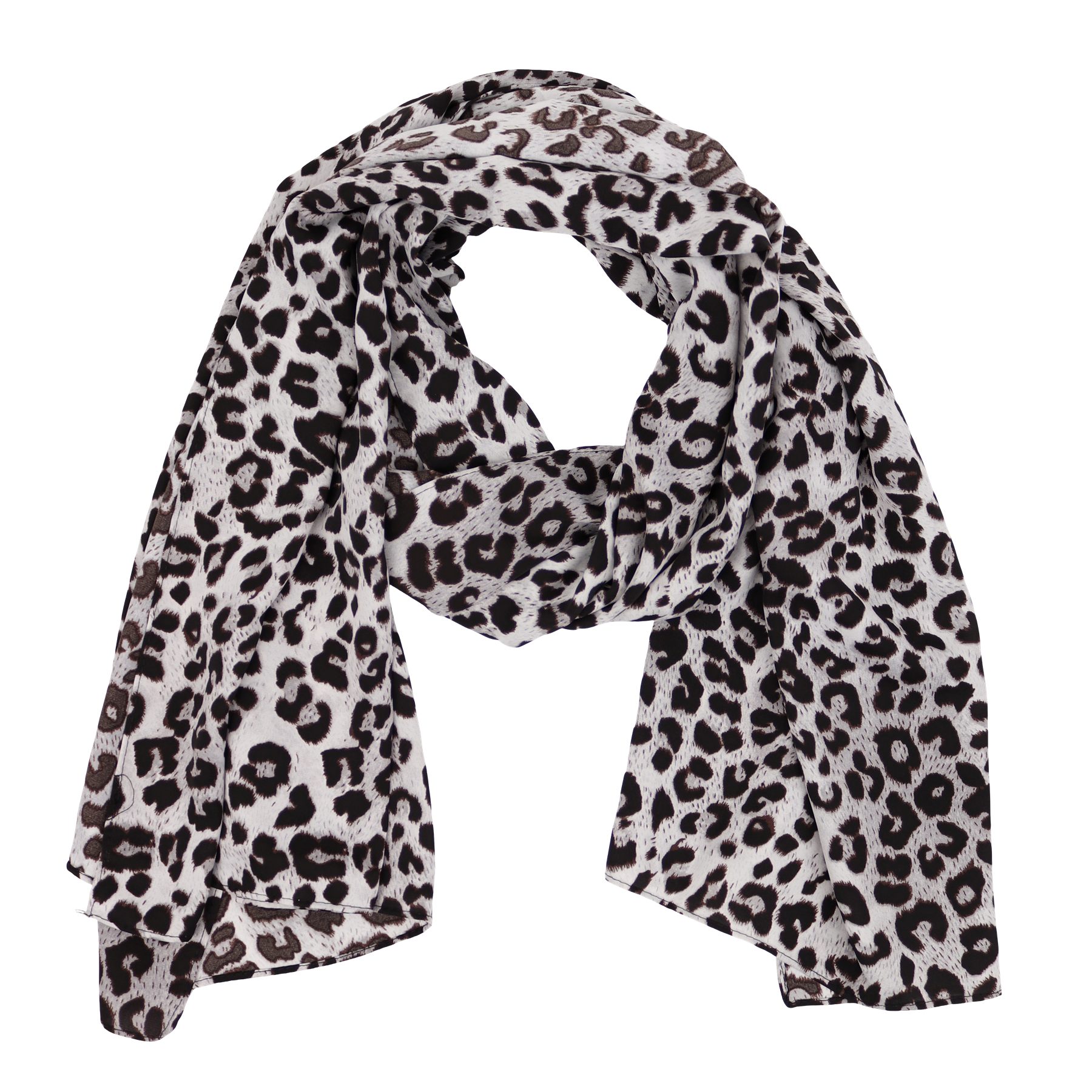 MIRROSI Modeschal Weicher & Leicht Großes Schal, ca.70x170cm, CHIFFON, (Leo günstig online kaufen