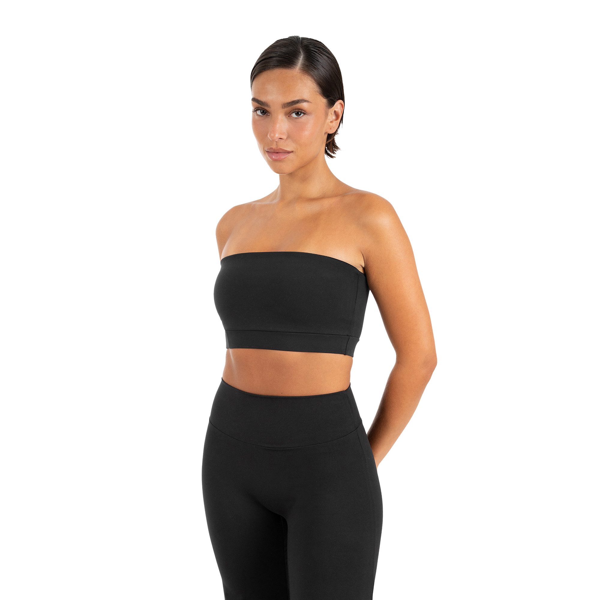 Smilodox Sport-BH Neola Gym BH Damen, Bustier, Slim Fit, Fitness BH, Yogatop Bandeau Style, Stretch Komfort, elastisch, Gym, schulterfrei
