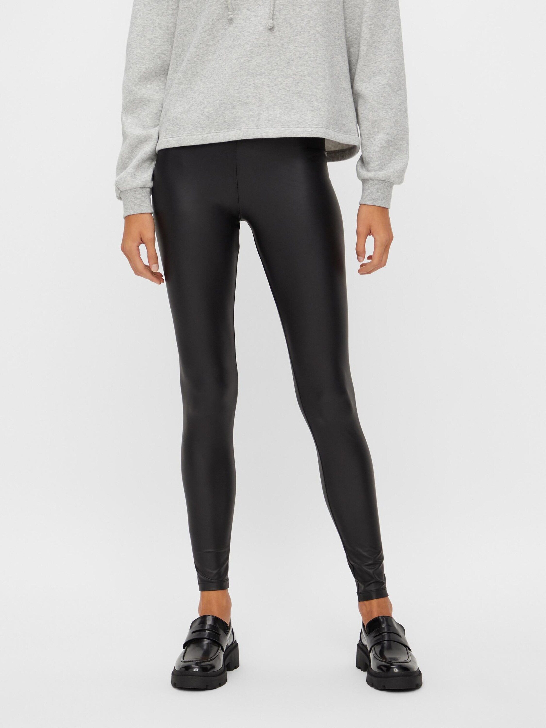 pieces Leggings PCNew (1-tlg) Plain/ohne Details