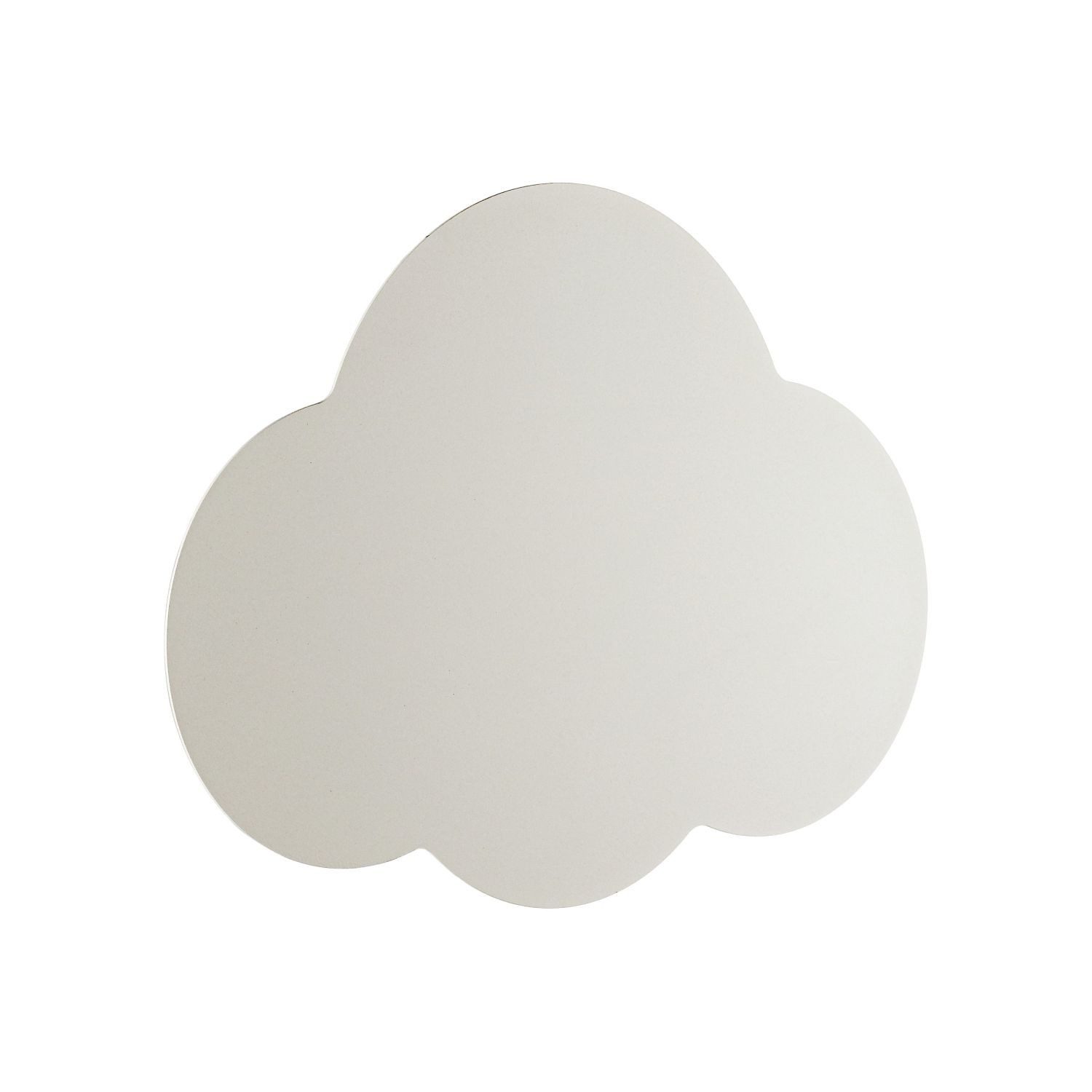 Licht-Erlebnisse Wandleuchte WOLKI, ohne Leuchtmittel, Kinderzimmer Wolke Beige B: 38 cm 2x G9 flach Metall Wolkenlampe