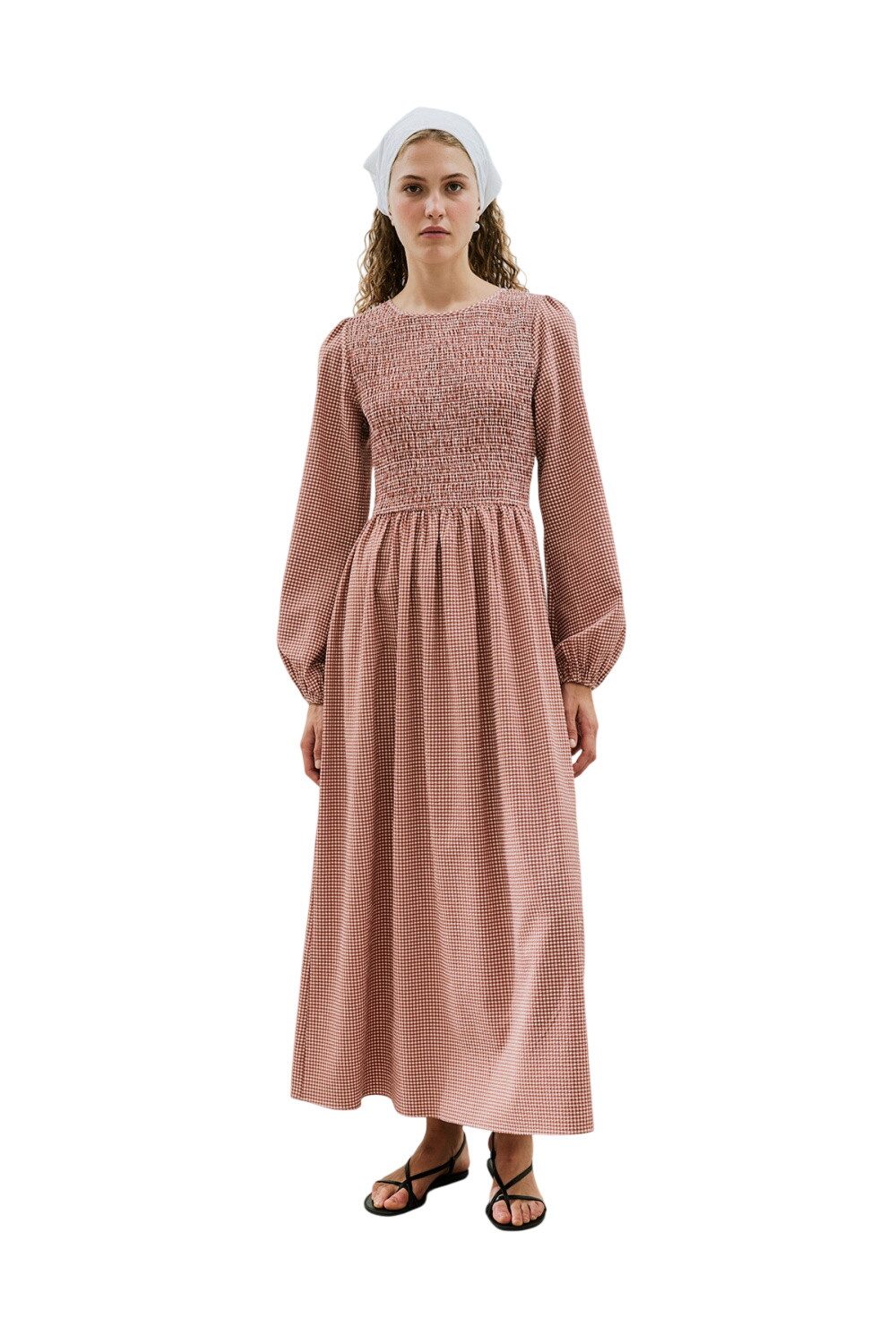 MANUKA Midikleid KARO-KLEIDERFLIESE