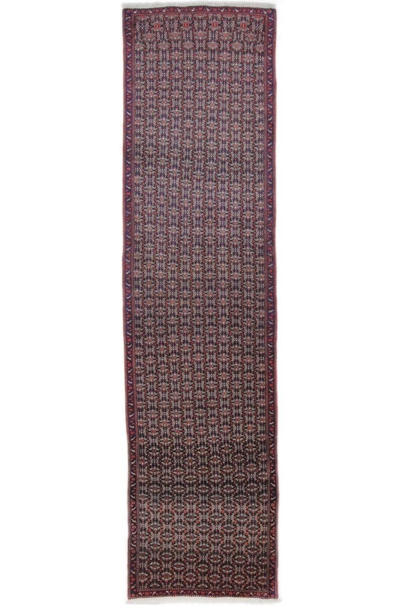 Orientteppich Senneh 101x381 Handgeknüpfter Orientteppich / Perserteppich Läufer, Nain Trading, rechteckig, Höhe: 12 mm