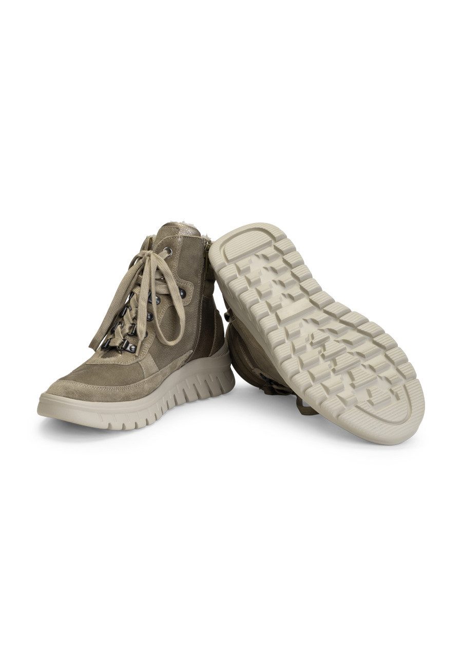 vitaform Damen Stiefeletten Nubukleder Stiefelette