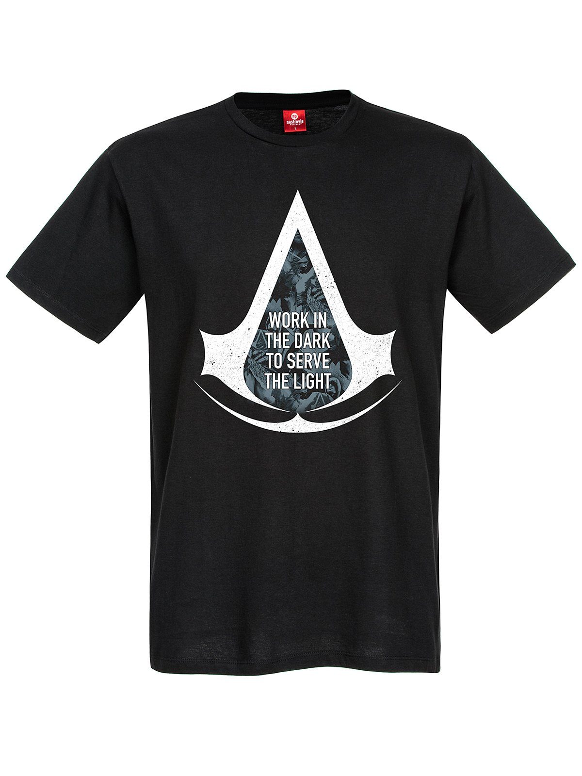 Assassins Dark T-Shirt Nastrovje Potsdam Creed Work In The