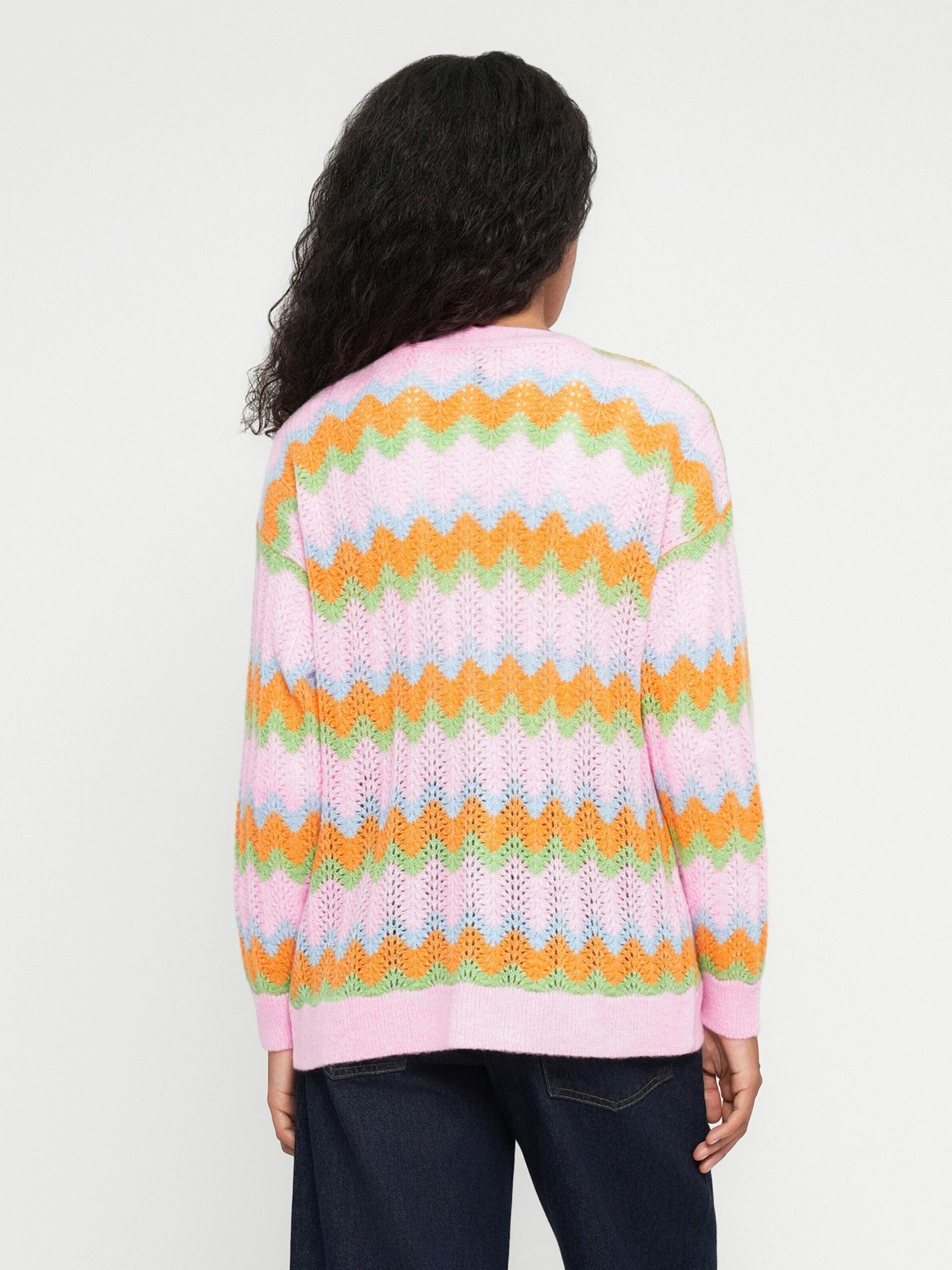 ONLY Strickjacke ONLLUNA (1-tlg) Lochmuster