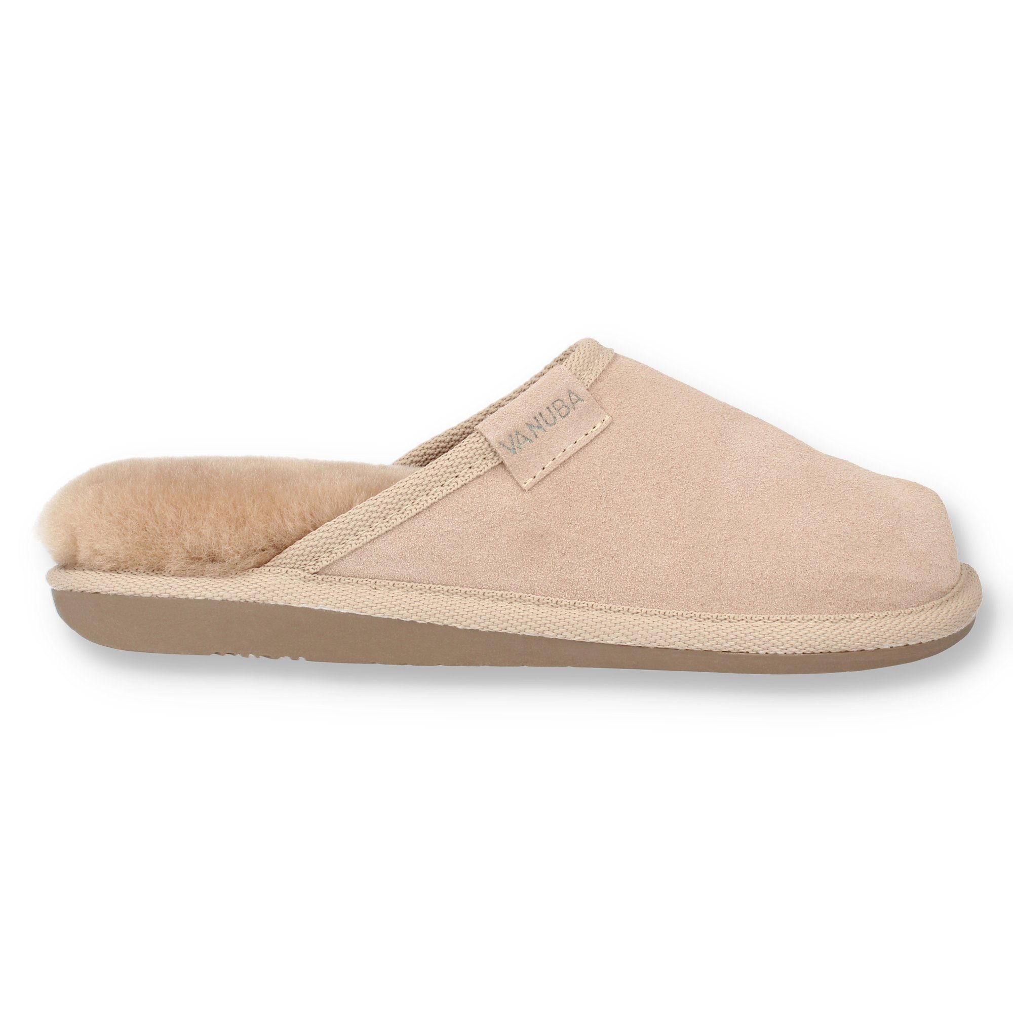 Vanuba CORRIEDALE Damen Hausschuh Echtleder Hüttenschuhe/Winter-Hausschuhe/Gefüttert