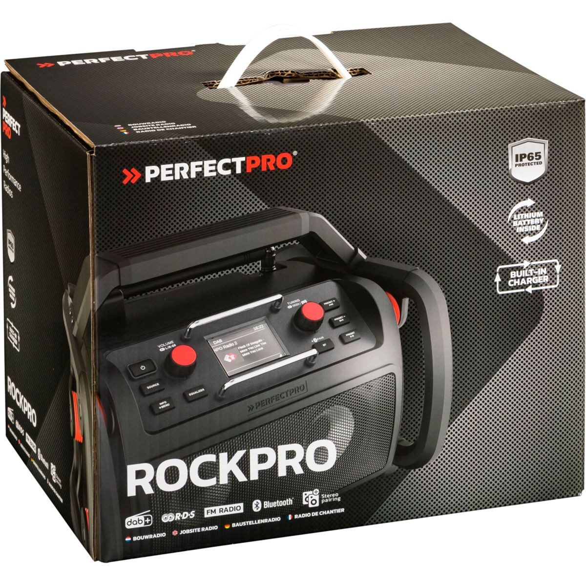 PerfectPro ROCKPRO Baustellenradio Baustellenradio