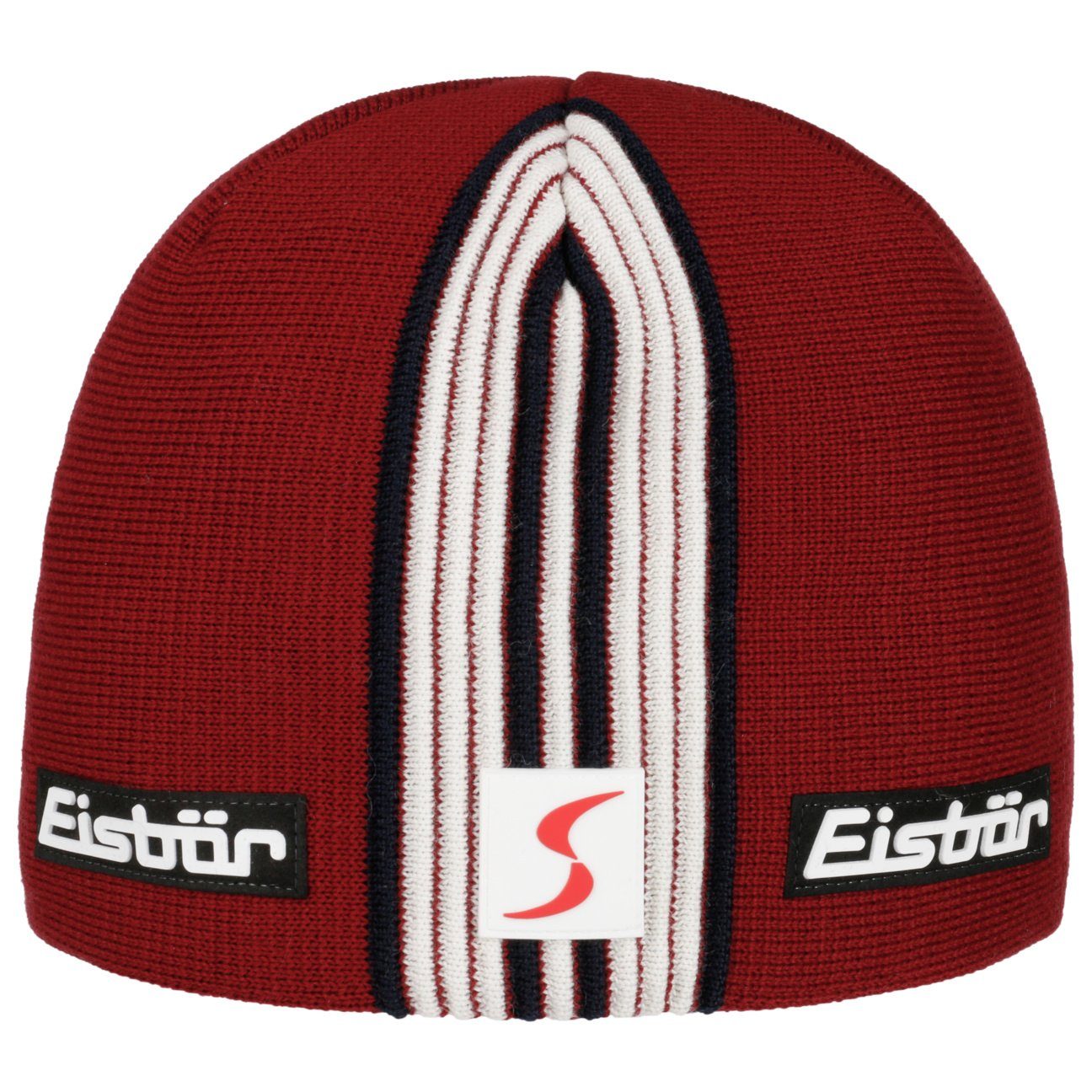 Eisbär Beanie (1-St) Skimütze mit Futter, Made in Austria bordeaux