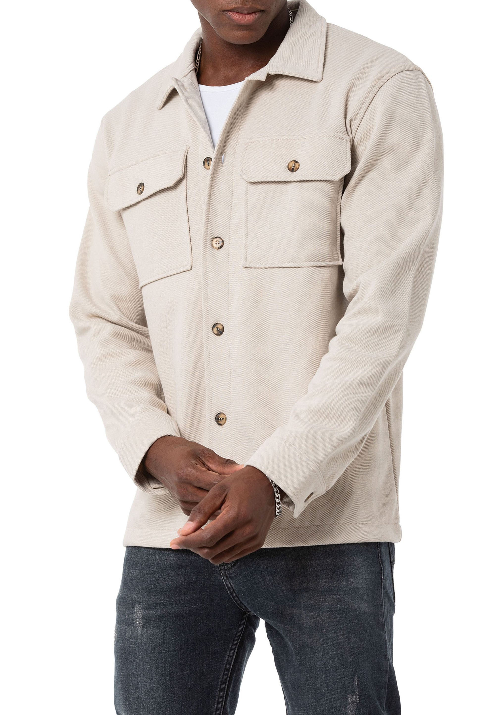 RedBridge Hemdjacke mit Brusttaschen - Stilvolles Overshirt für Freizeit un günstig online kaufen