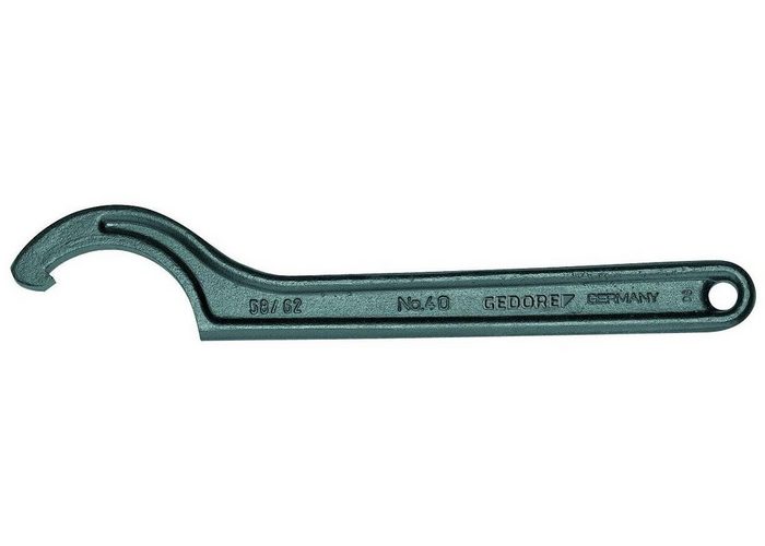 Gedore Ratsche Hakenschlüssel DIN 1810 Form A 52-55 mm