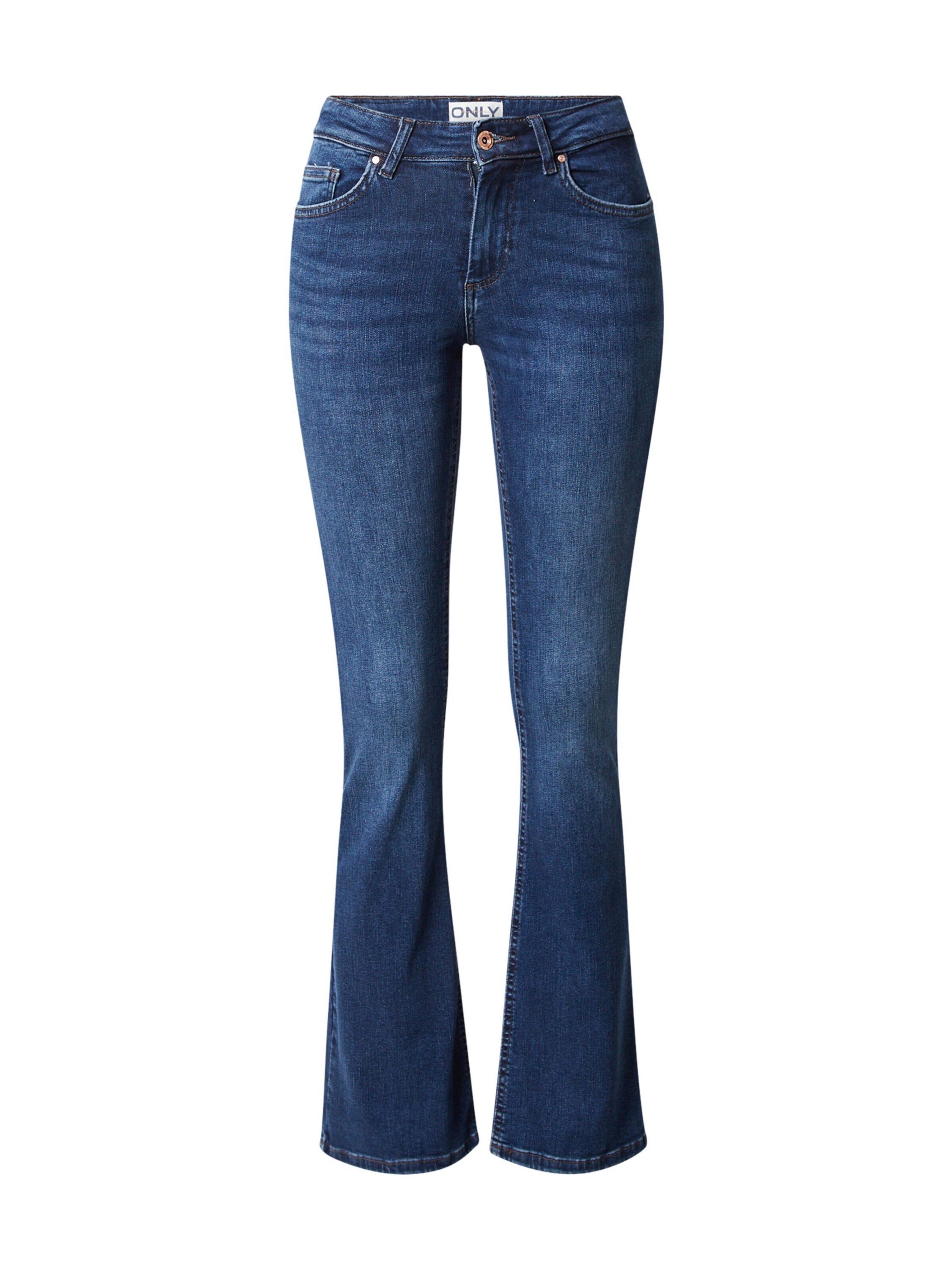 ONLY Schlagjeans (1-tlg) Plain/ohne Details günstig online kaufen