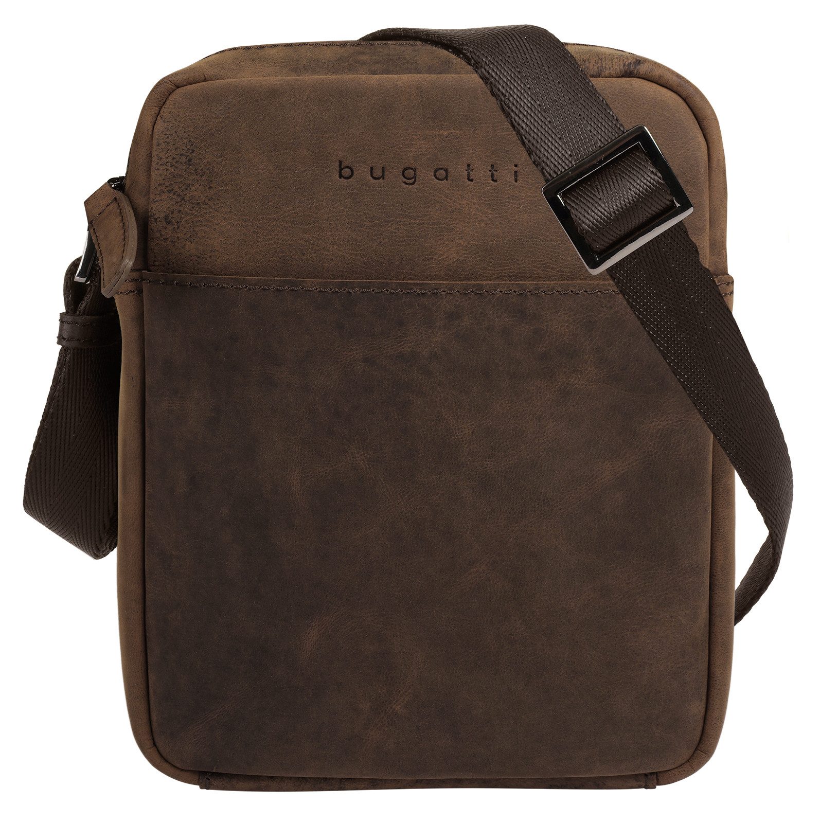 bugatti Umhängetasche Crossbody Bag, aus echtem Leder