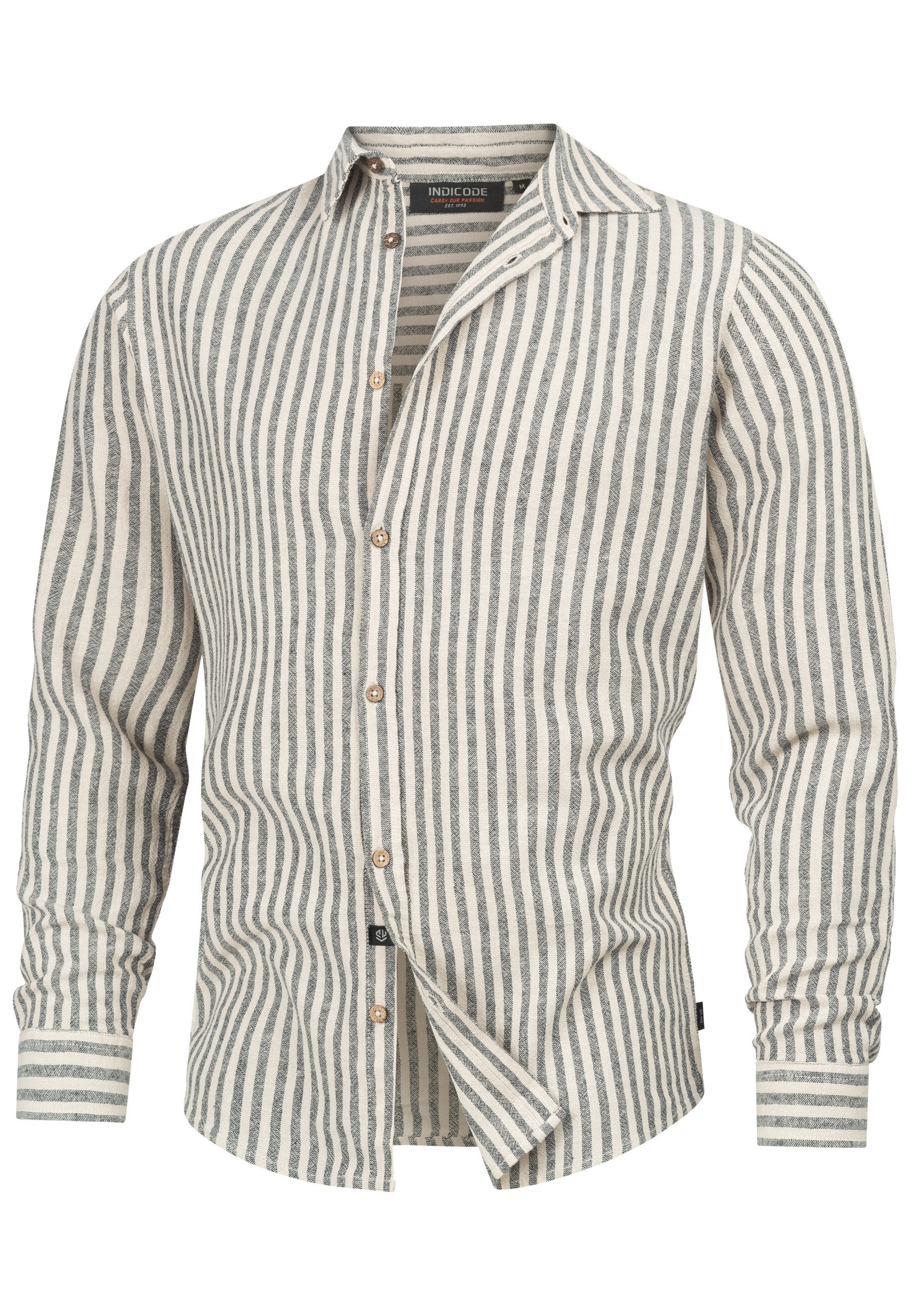 Indicode Langarmhemd INTerra in verschiedenen Designs günstig online kaufen