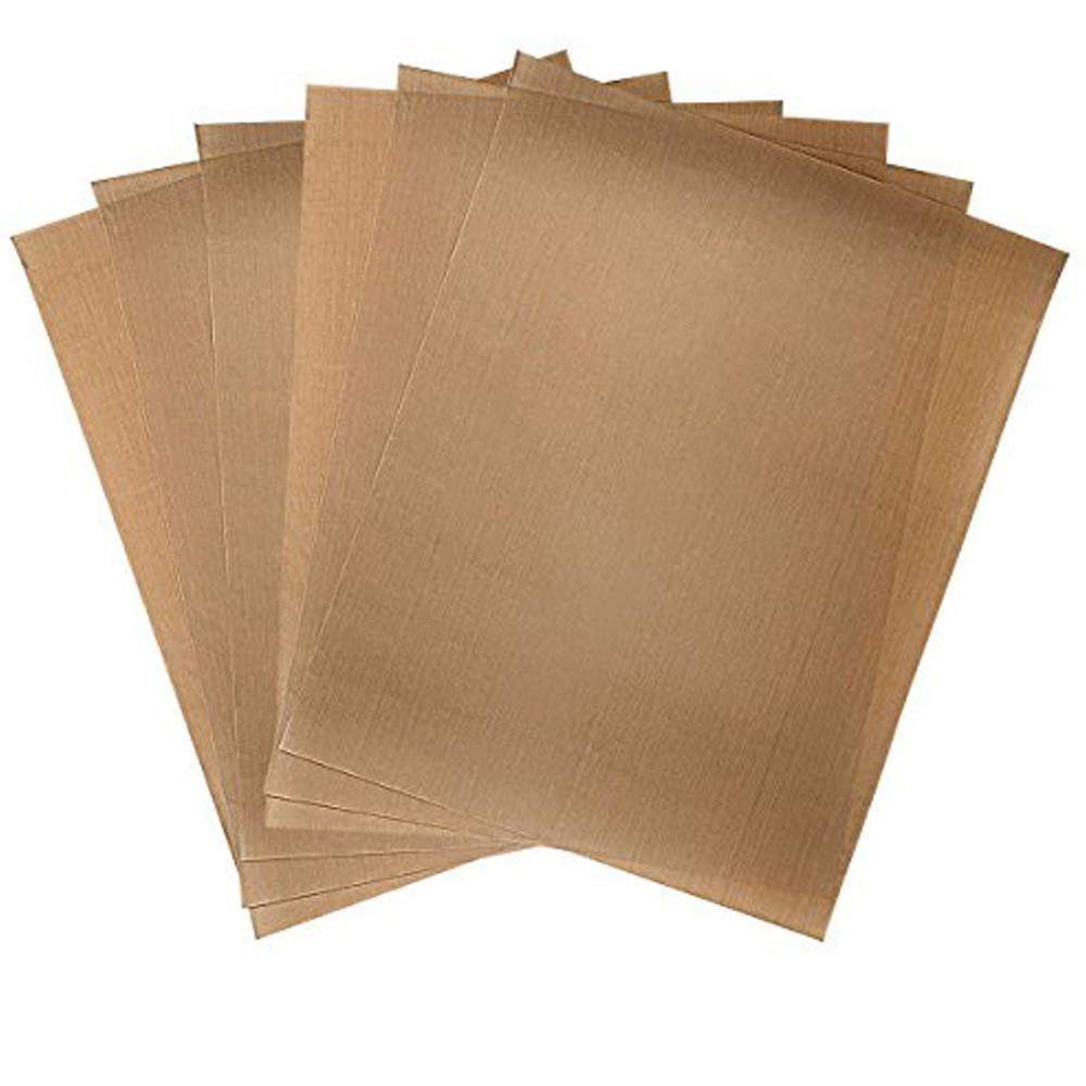 GelldG Backpapier Teflonfolie Dauerbackfolie Backpapier Wiederverwendbar 30  × 40 cm