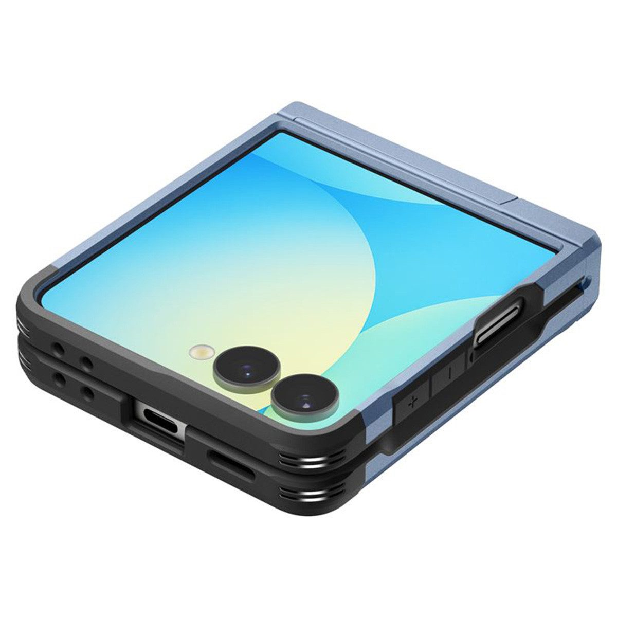 Spigen Backcover Spigen Tough Armor Pro Backcover MagFit Samsung Galaxy Z Flip 7 - Sier