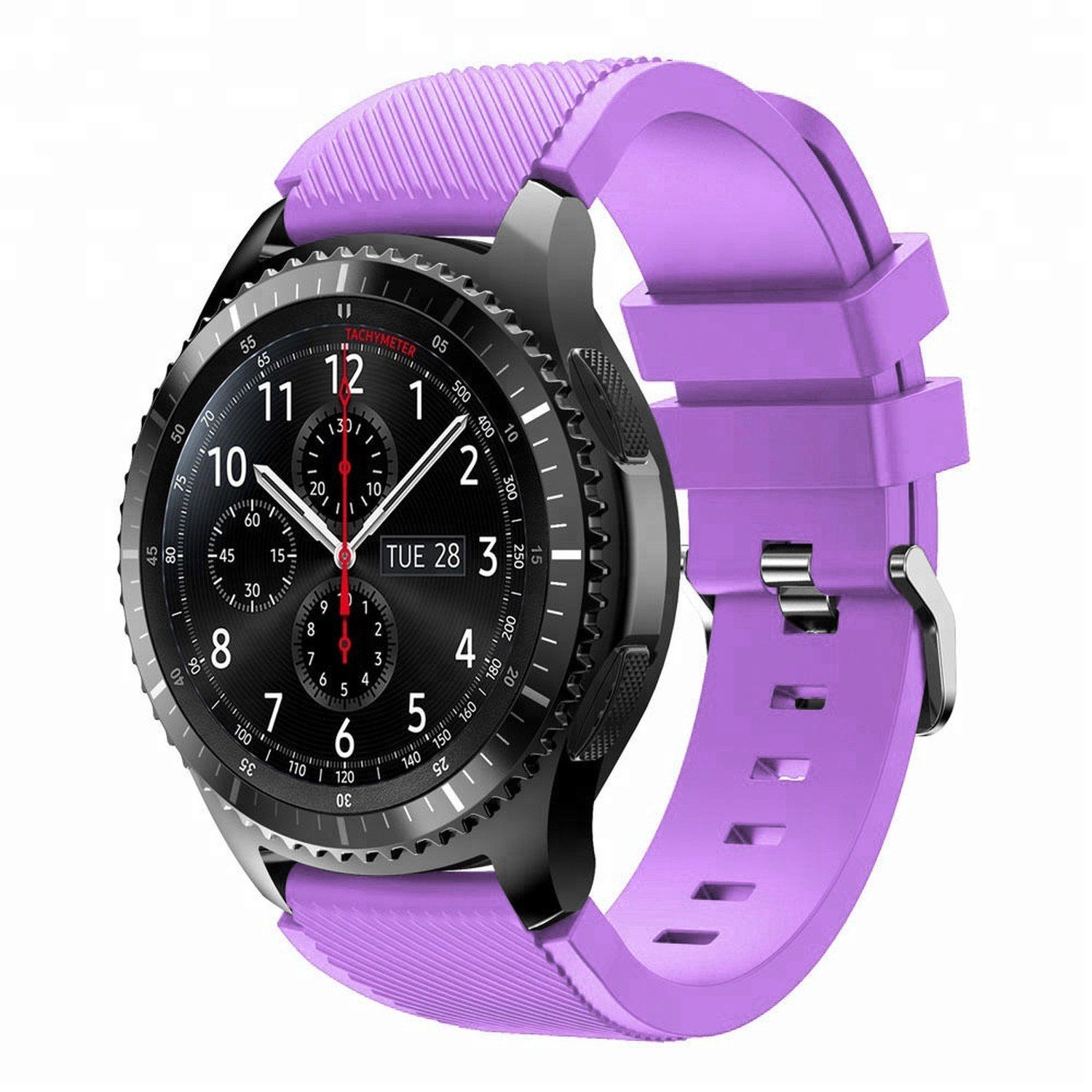Cadorabo Smartwatch-Armband, Smartwatch Band 22mm Samsung Galaxy Gear S3 / Gear 2 Huawei Watch GT