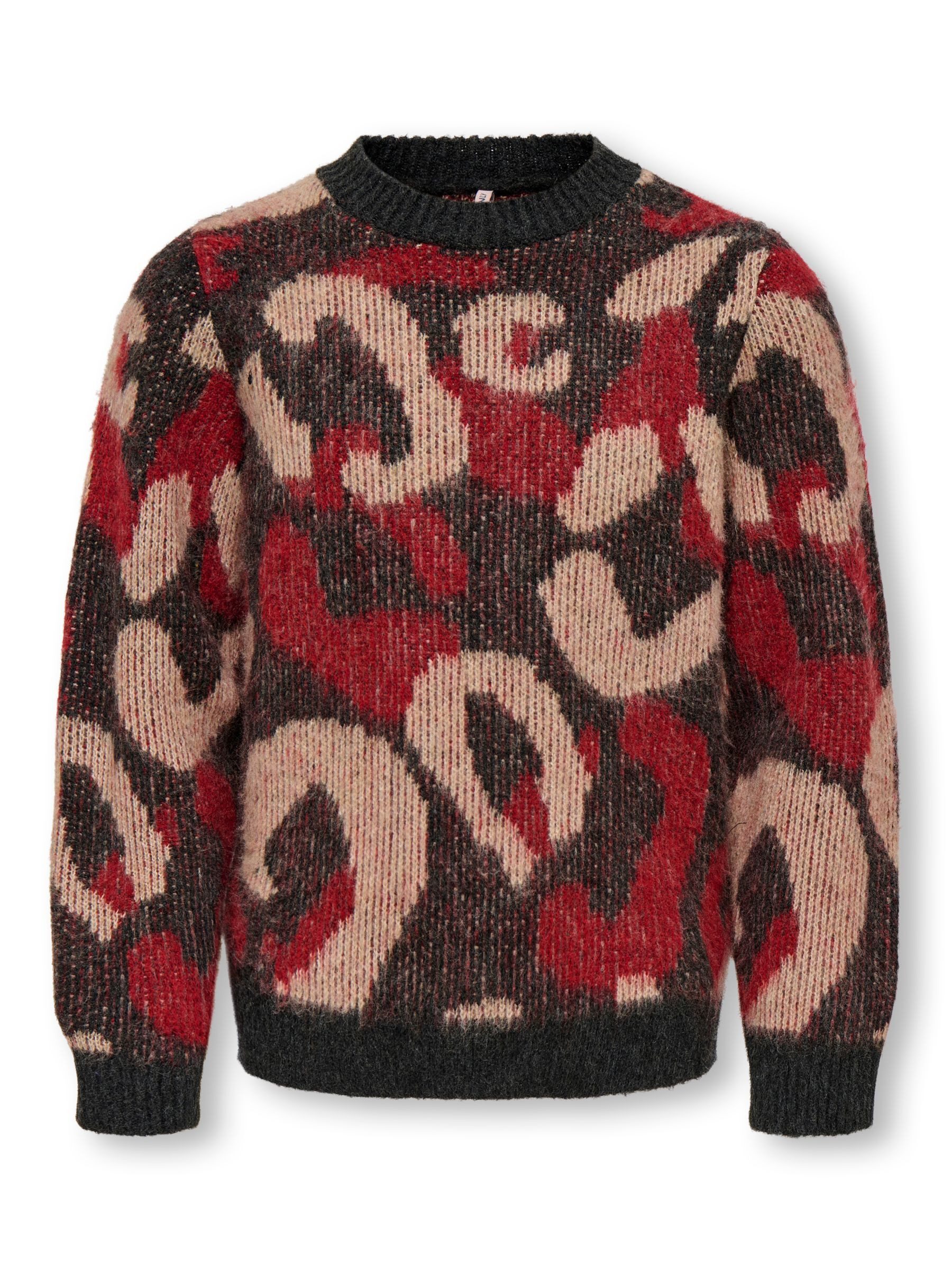 KIDS ONLY Rundhalspullover KOGWILD L/S JQ O-NECK KNT – Bild 4 von 5