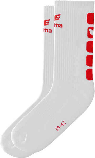 Erima Sportsocken Handball Socke 5-cube white/red