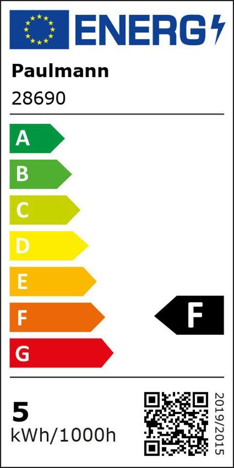 Energieeffizienzklasse: 