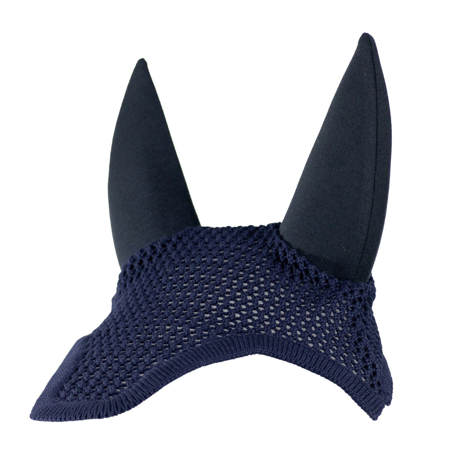 Fliegenohren Fliegenohr Soundless, Fliegenhaube für Pferde, navy