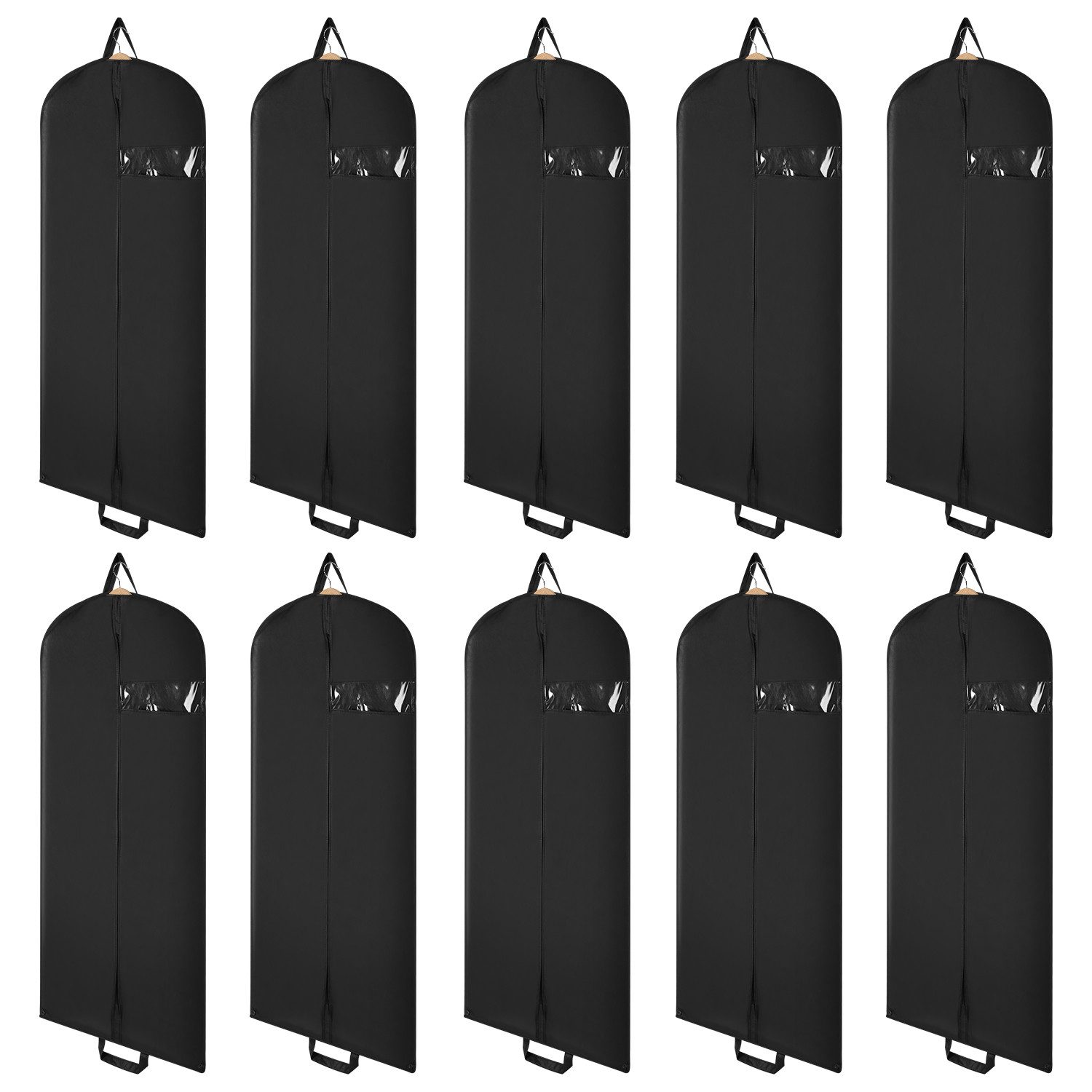 Clanmacy Sitzsack Kleidersack Schutzhülle Kleidertasche Deluxe Reisesack Kleiderhülle (10 St)