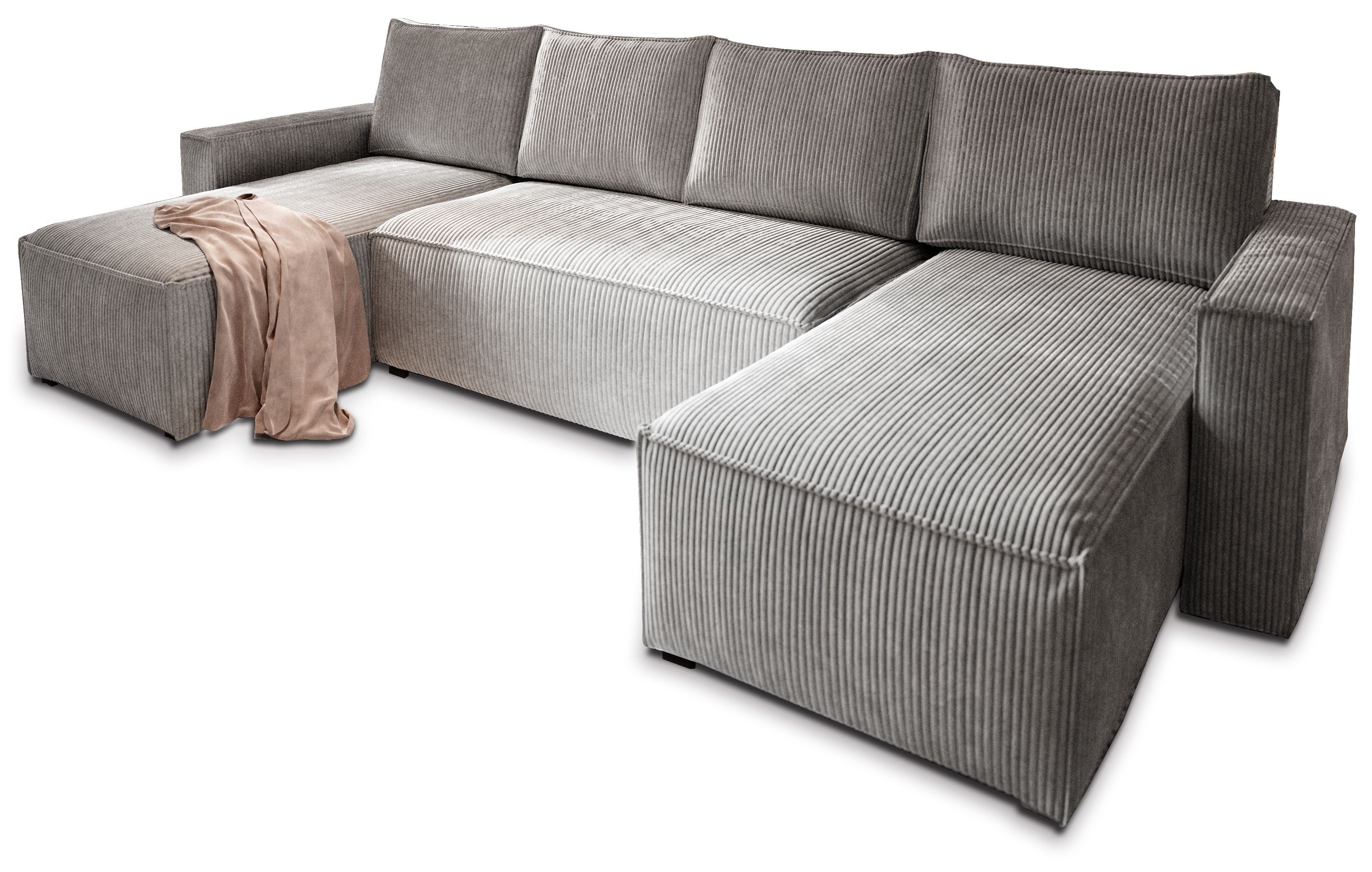 Masseno Ecksofa ASPRA mit Schlaffunktion U-Form, günstig online kaufen