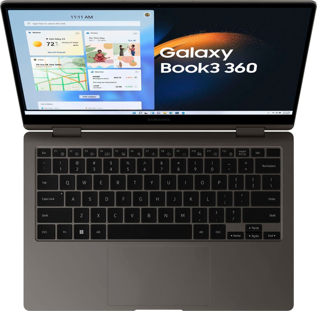 Samsung Galaxy 360 Book3 i5 1340P, Intel Graphics, Core GB Iris 256 cm/13,3 Xe SSD) (33,78 Notebook Zoll