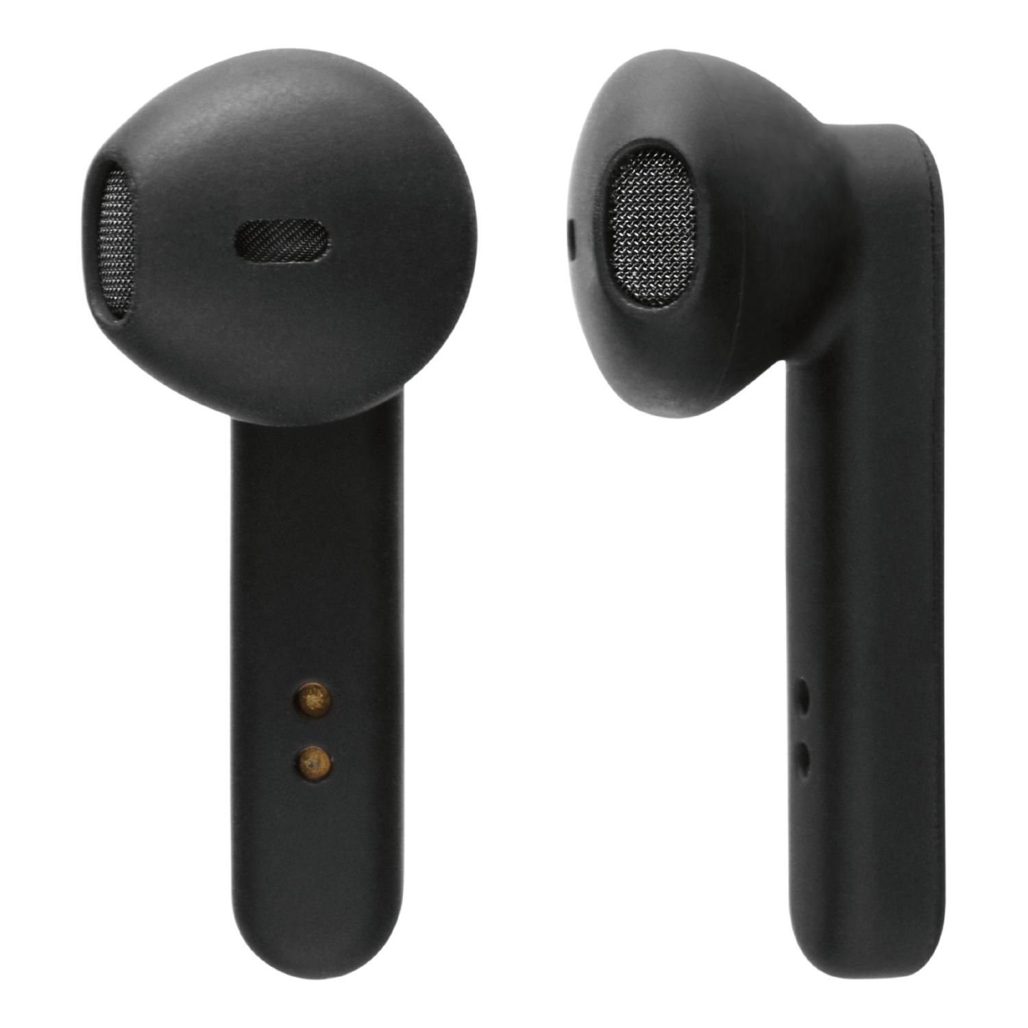 (integriertes Touchcontrol STREETZ inkl. Kopfhörer Kopfhörer Kabellos Bluetooth 5 Herstellergarantie) TWS-104 Semi-In-Ear Jahre Mikrofon,