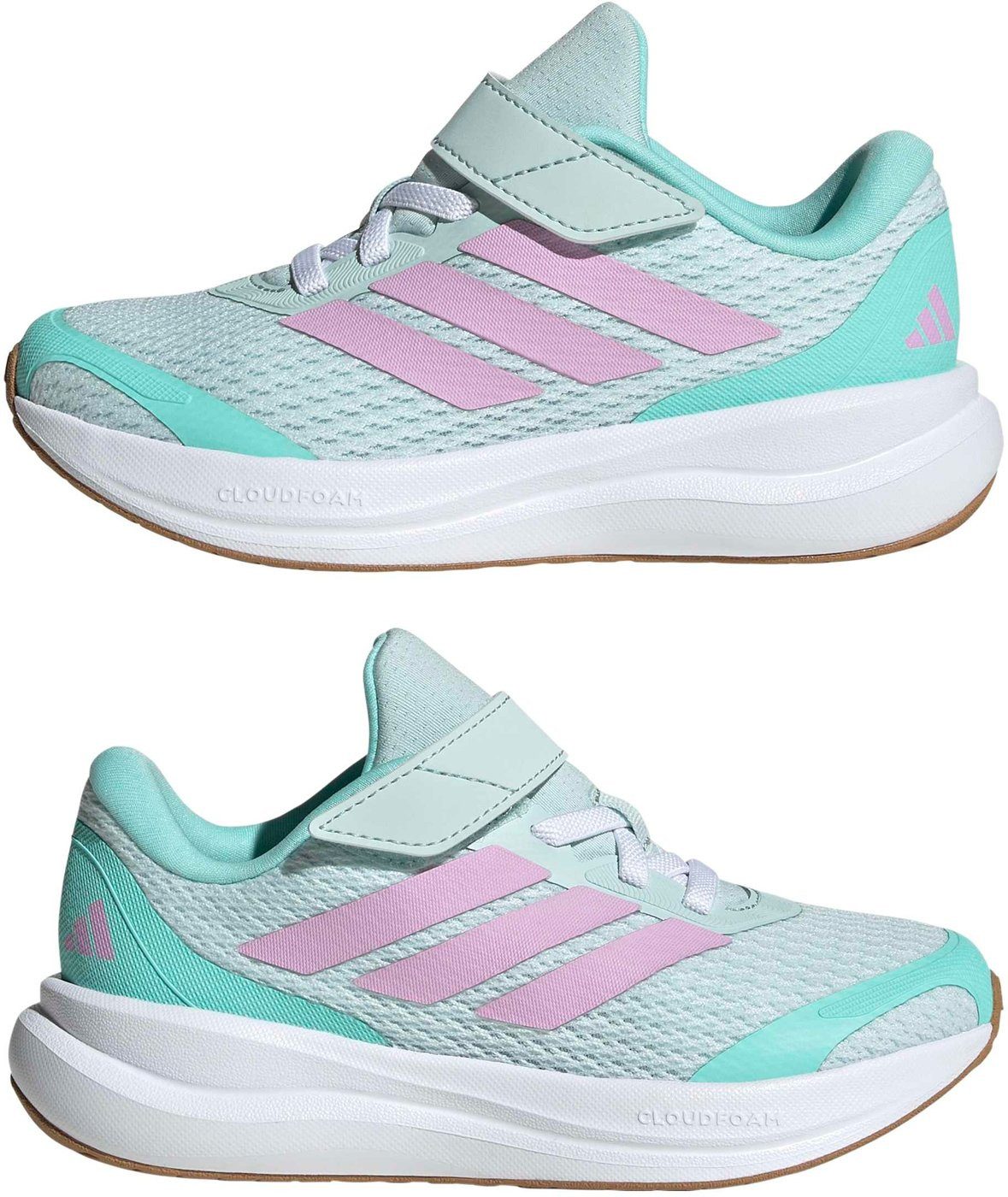 adidas Sportswear RUNFALCON 6 EL C HALMIN/BLILIL/FLAAQU Indoorschuh – Bild 4 von 5