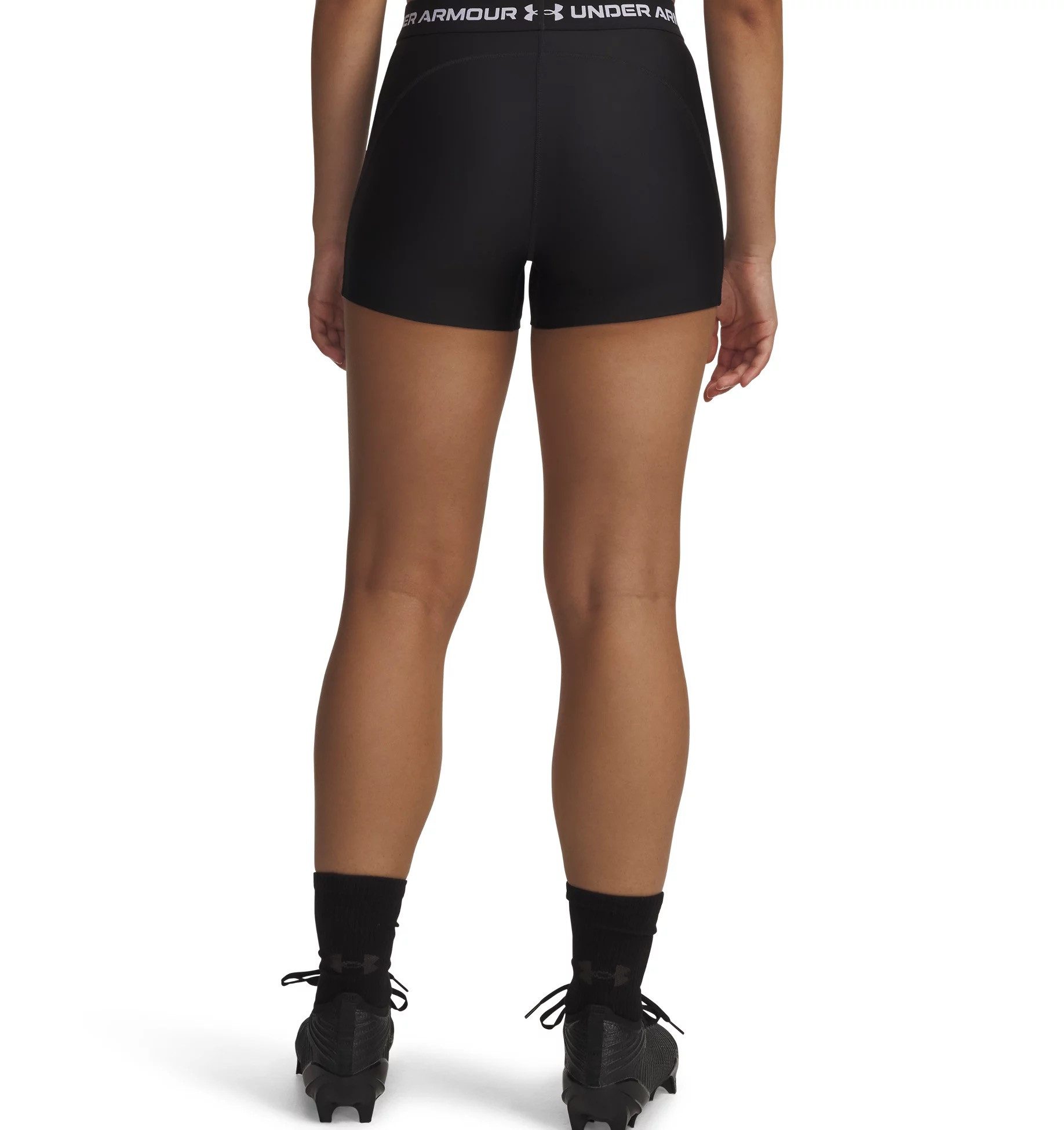 Under Armour® Trainingsshorts HEATGEAR SHORTY mit Elasthan-Anteil, aus Polyester und Elasthan, leichtes Material