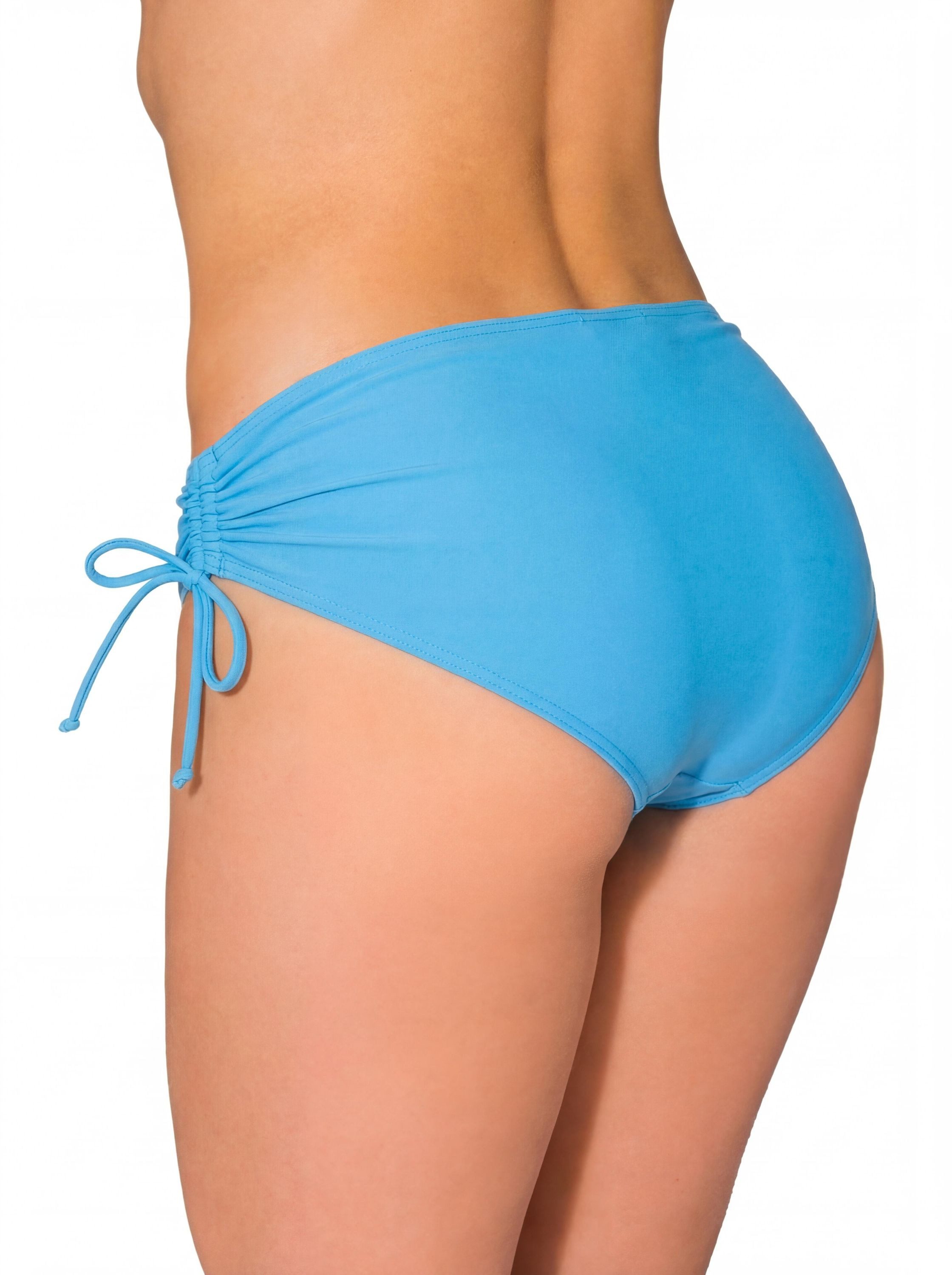 Aquarti Bikini-Hose Aquarti Damen Bikinihose mit Raffung und Schnüren – Bild 2 von 5