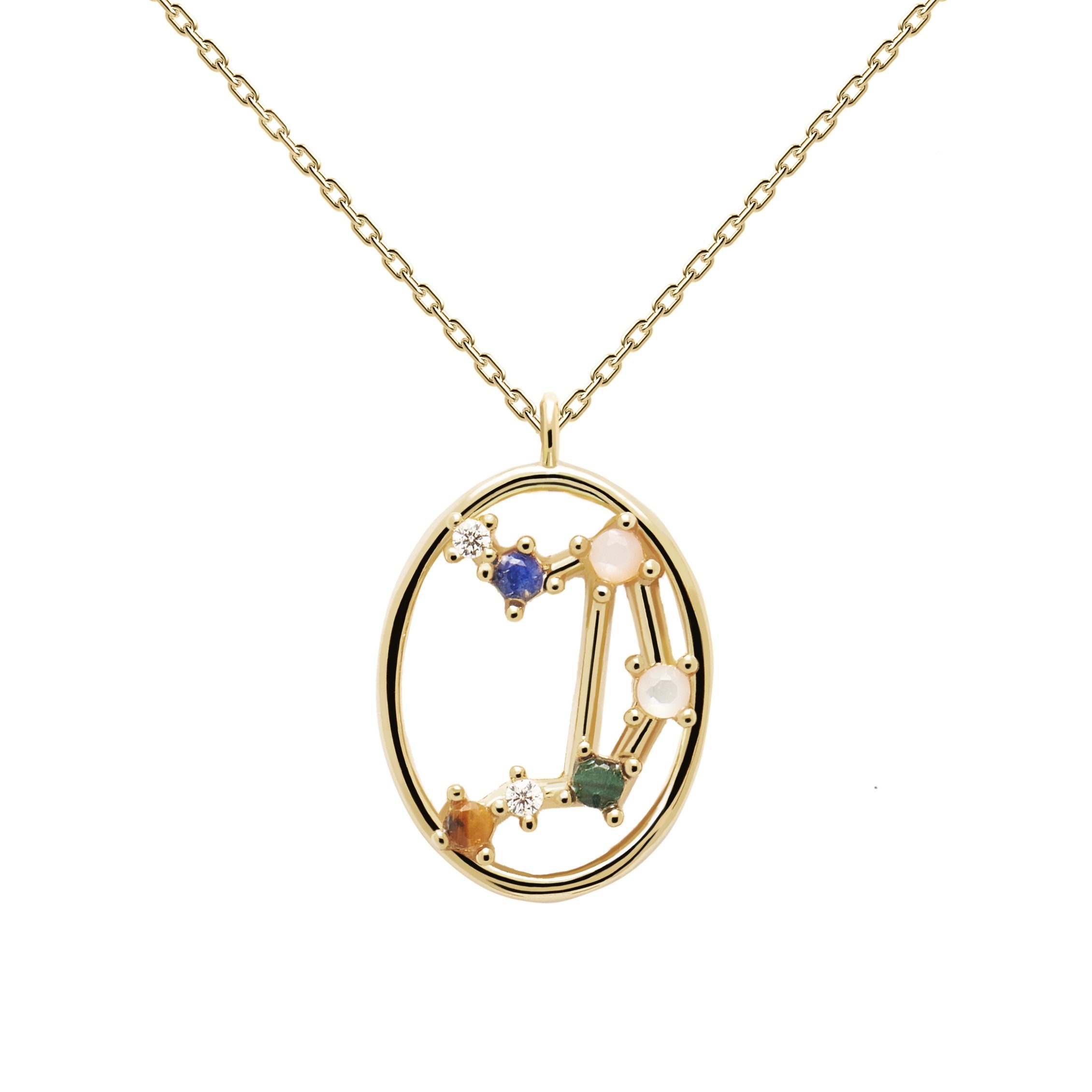 P D Paola Edelstahlkette 925er Sterlingsilber