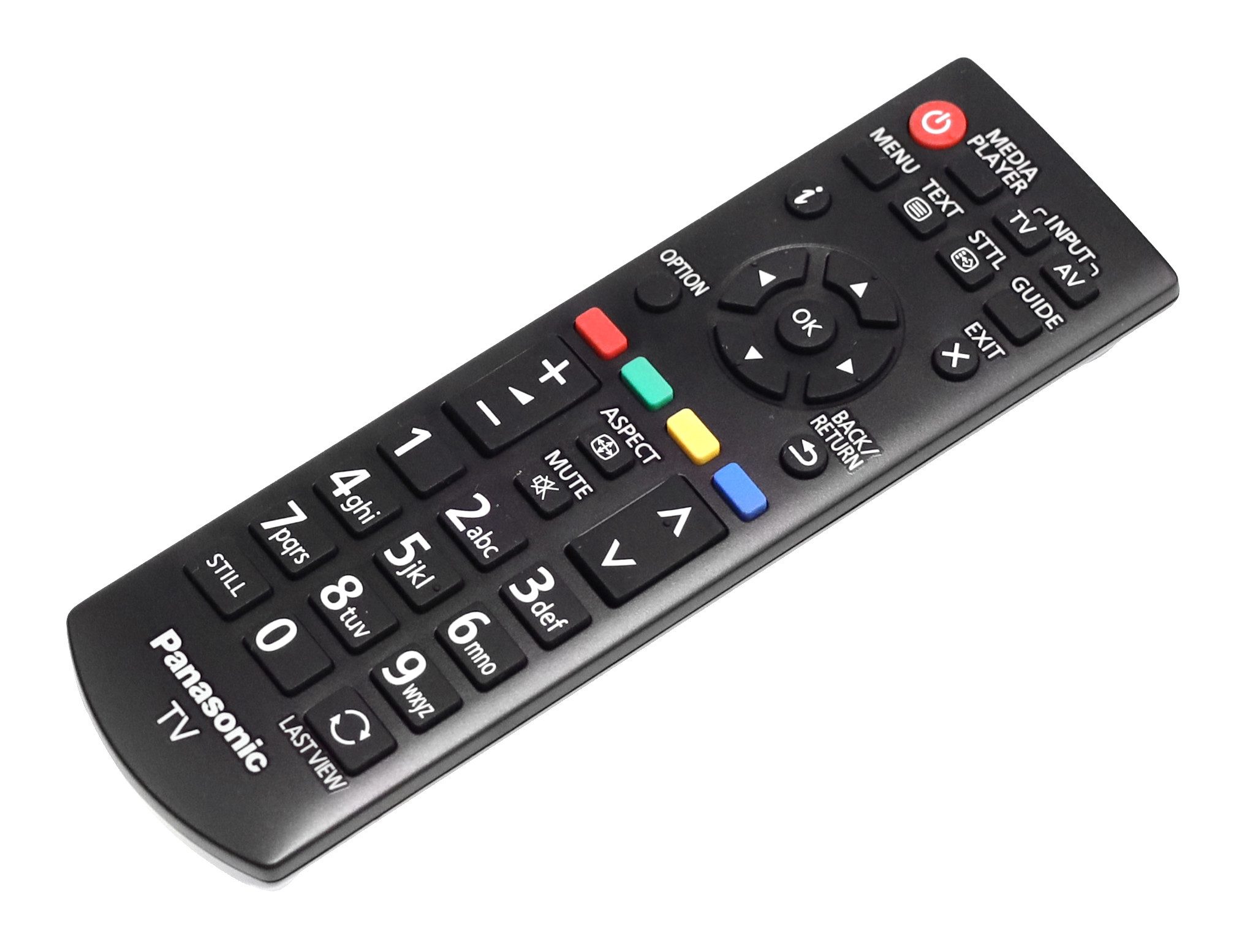 Panasonic 398GR7BD2NEPSE000Z Fernbedienung für Fernseher (Beschreibung Fernbedienung