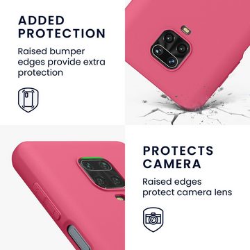 kwmobile Handyhülle Hülle für Xiaomi Redmi Note 9S / 9 Pro / 9 Pro Max, Hülle Silikon - Soft Handyhülle - Handy Case Cover - Awesome Pink