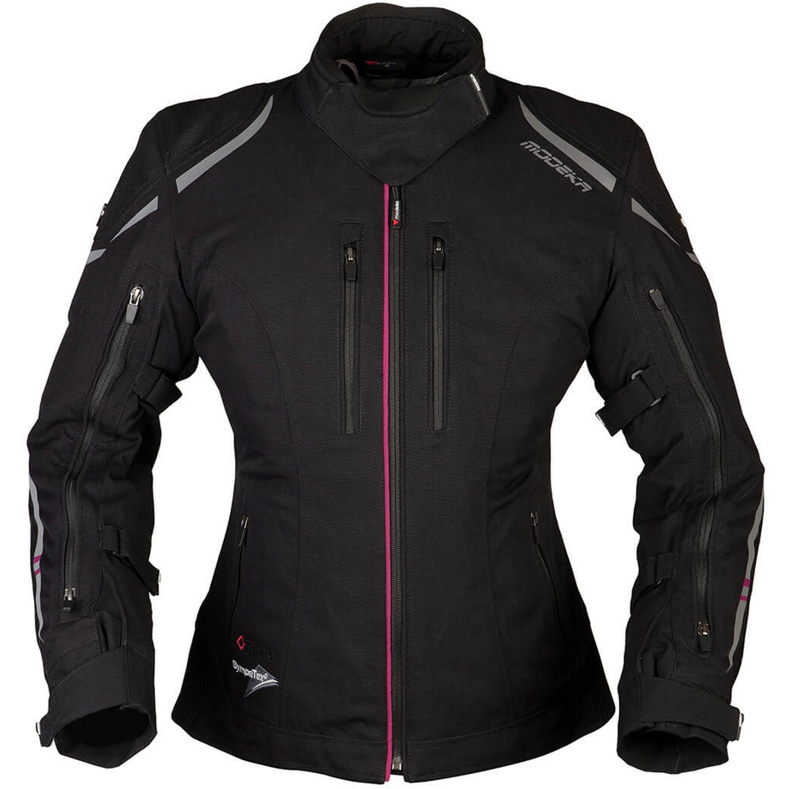 Textiljacke Motorradjacke Modeka Modeka Lady schwarz Takuya Damen