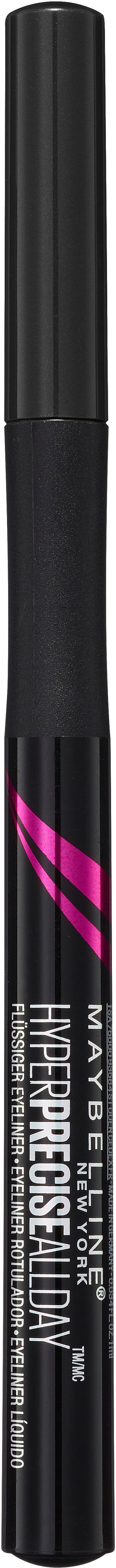 MAYBELLINE NEW YORK Eyeliner HYPER PRECISE LIQUID LINER, mit ultra dünner Spitze